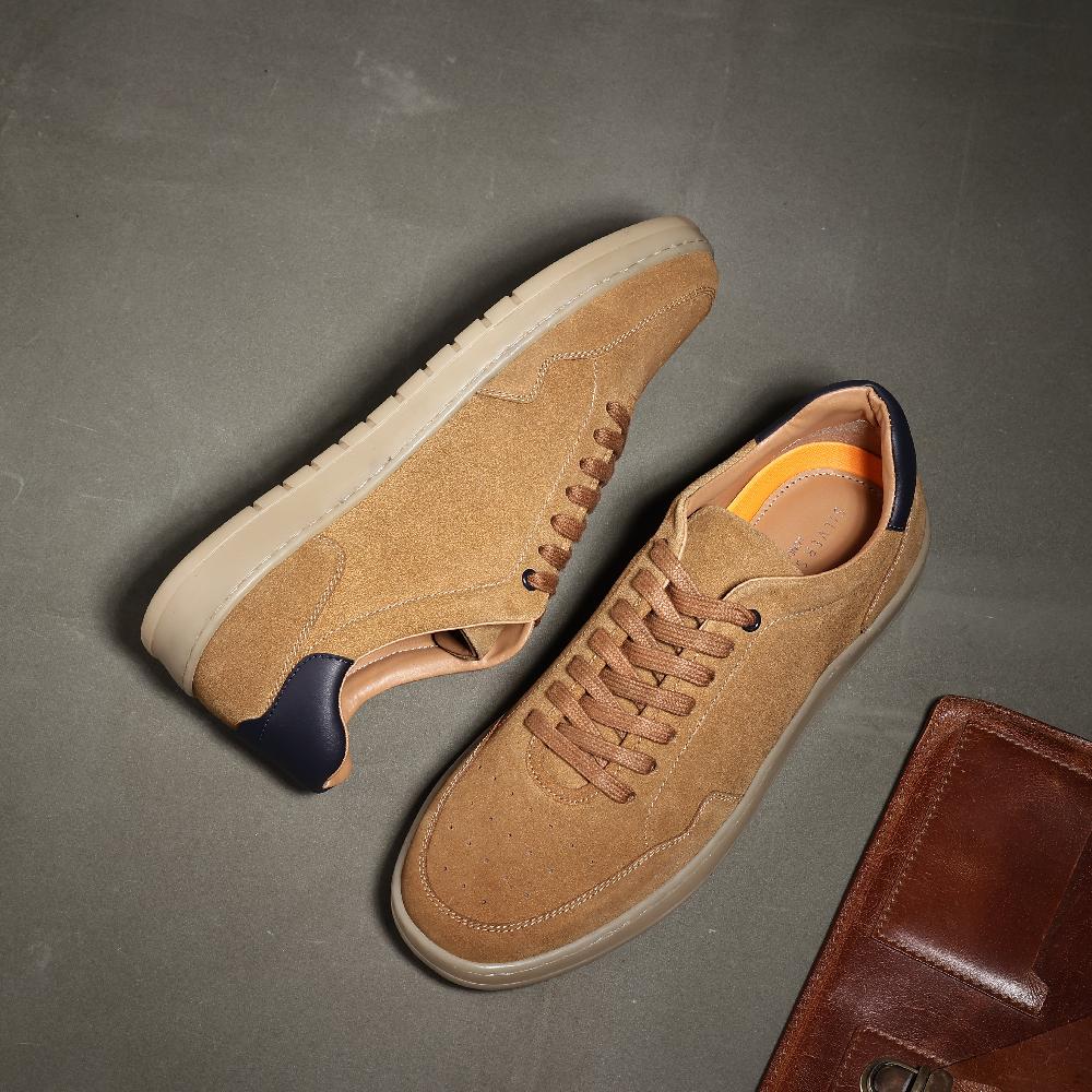 Silver Street London Suede Smart Casual Trainers