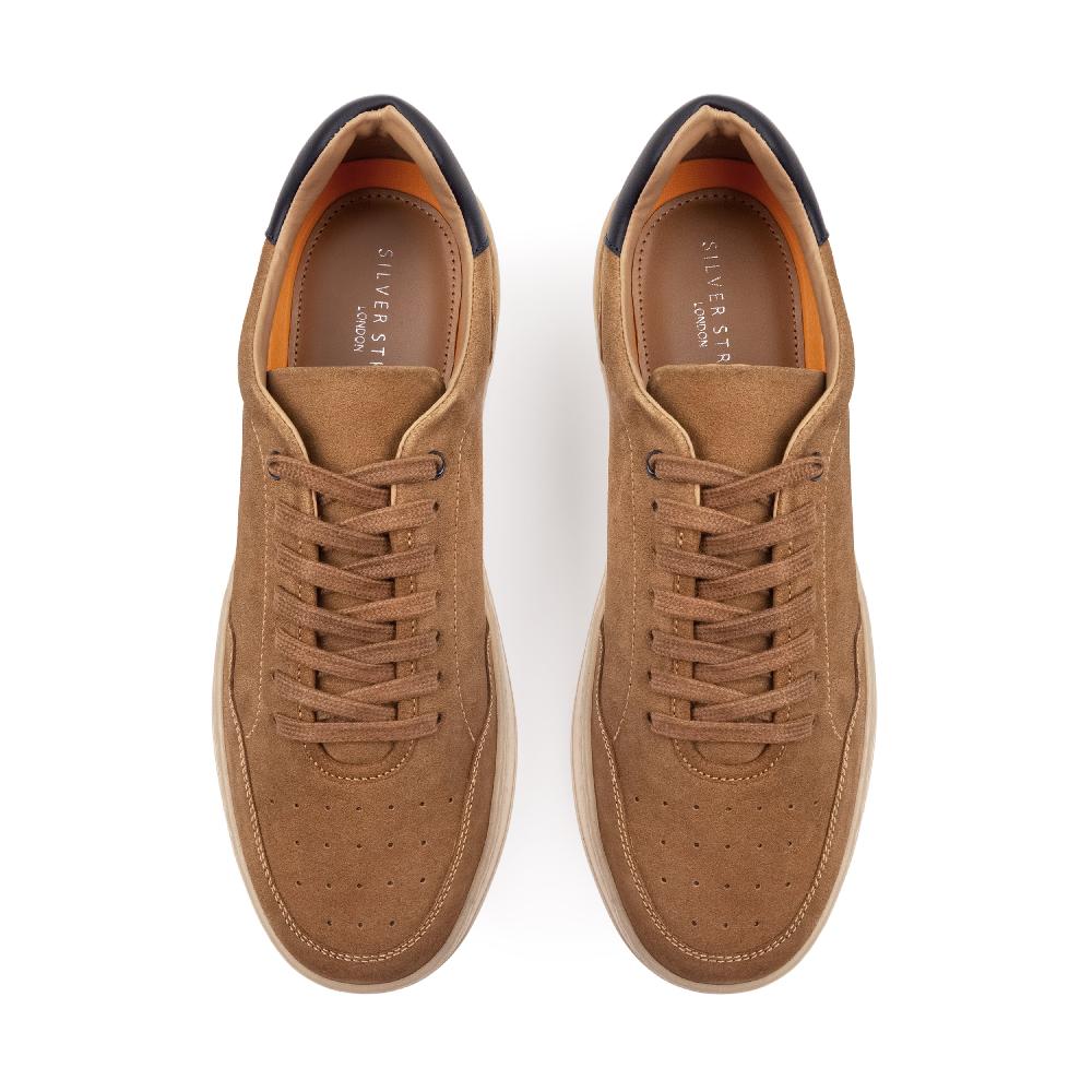 Silver Street London Suede Smart Casual Trainers