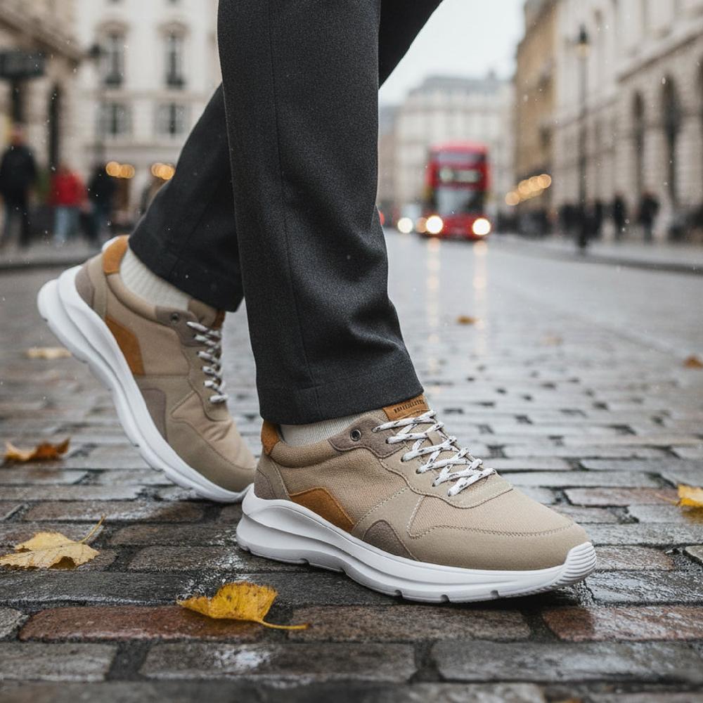 Silver Street London Suede Smart Casual Trainers