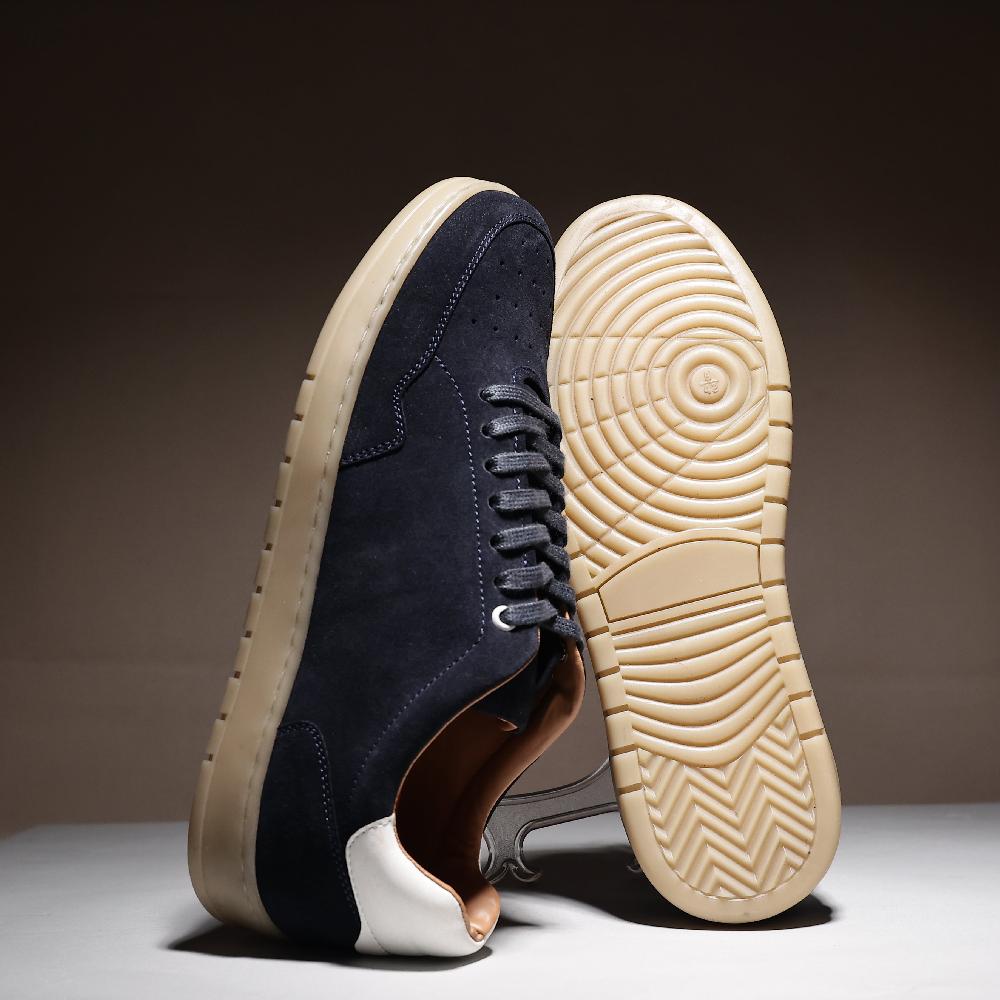 Silver Street London Suede Smart Casual Trainers