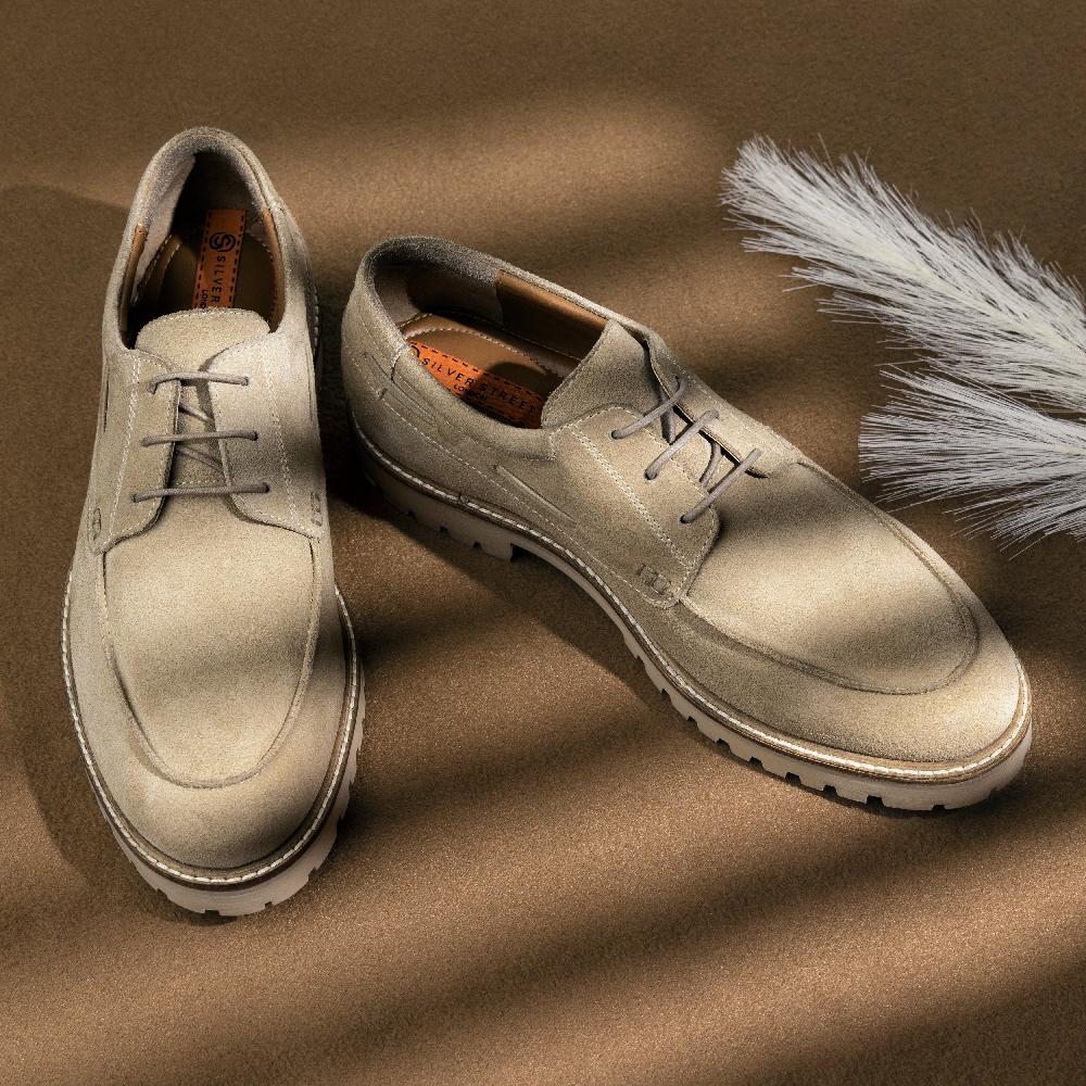 Silver Street London Suede Casual Apron Front Shoes