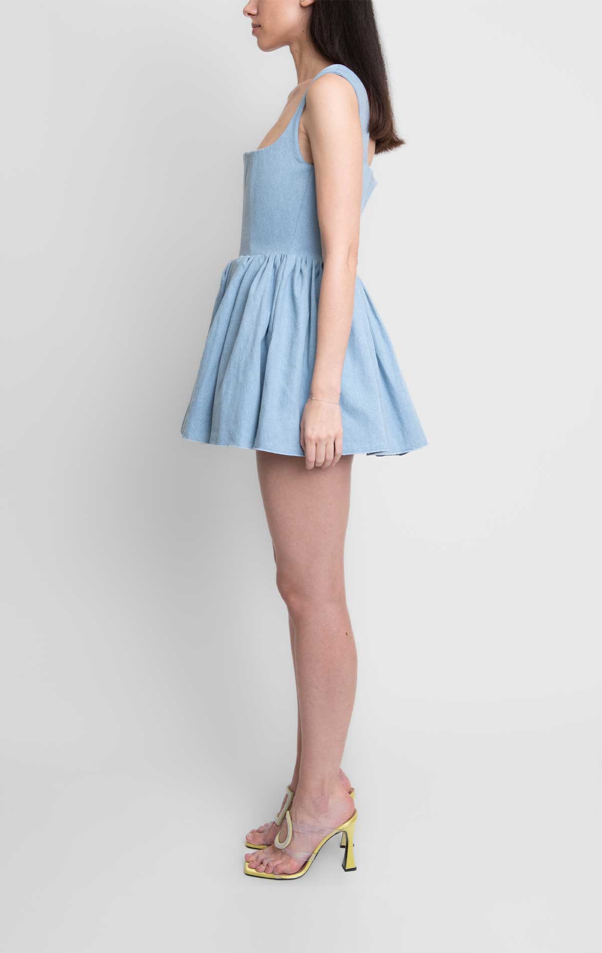 Silvia Astore Annie Dress Denim Cotton