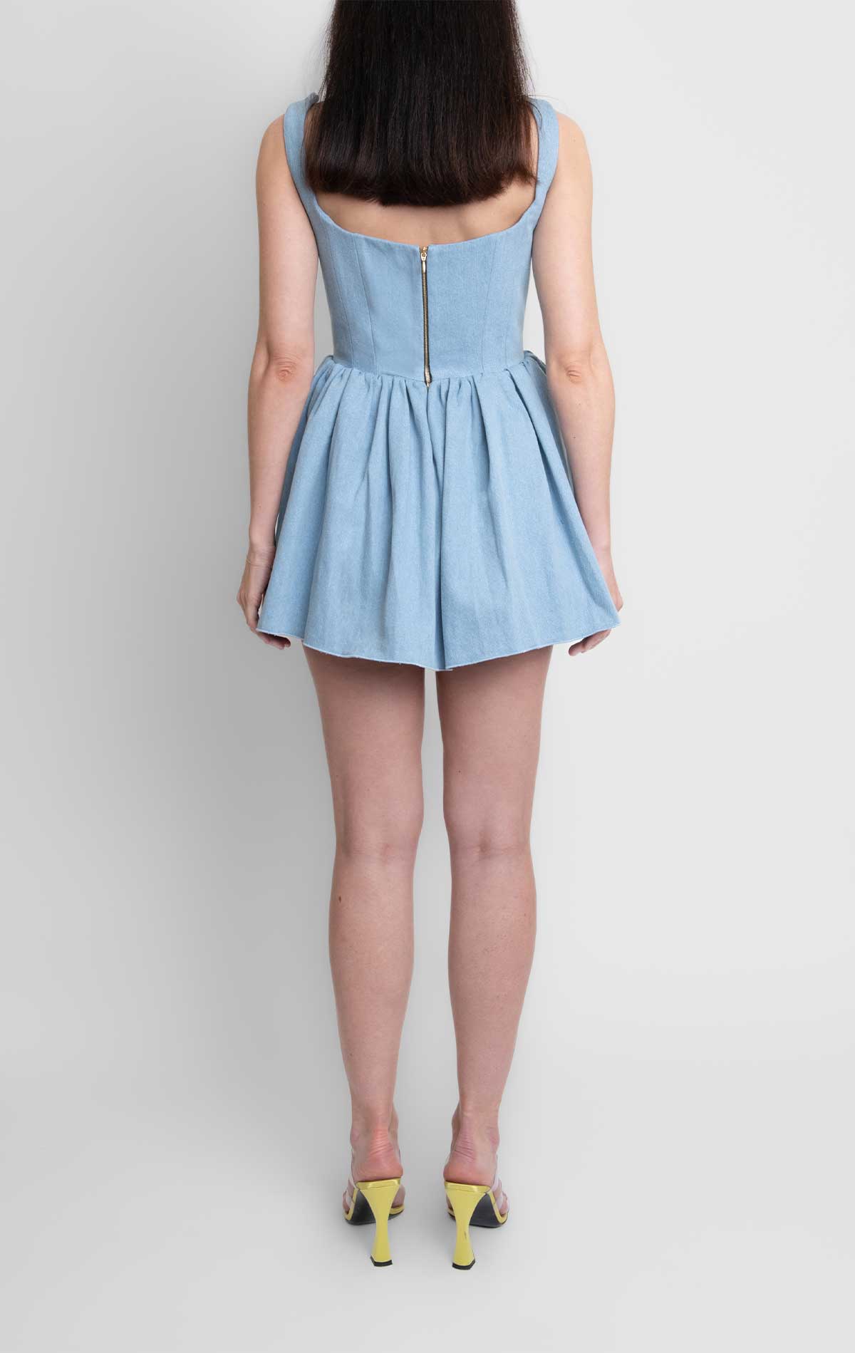 Silvia Astore Annie Dress Denim Cotton