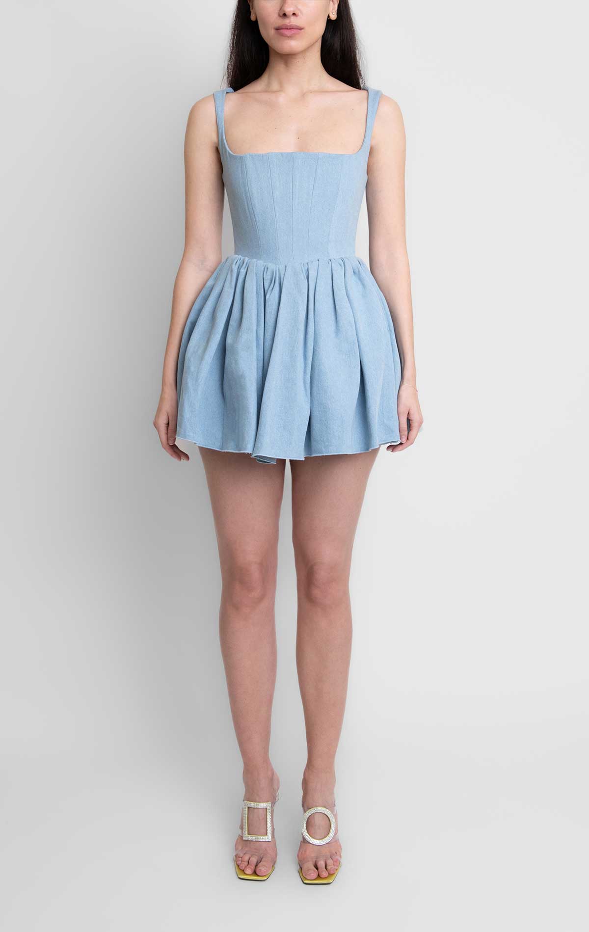silvia astore Annie Dress Denim Cotton