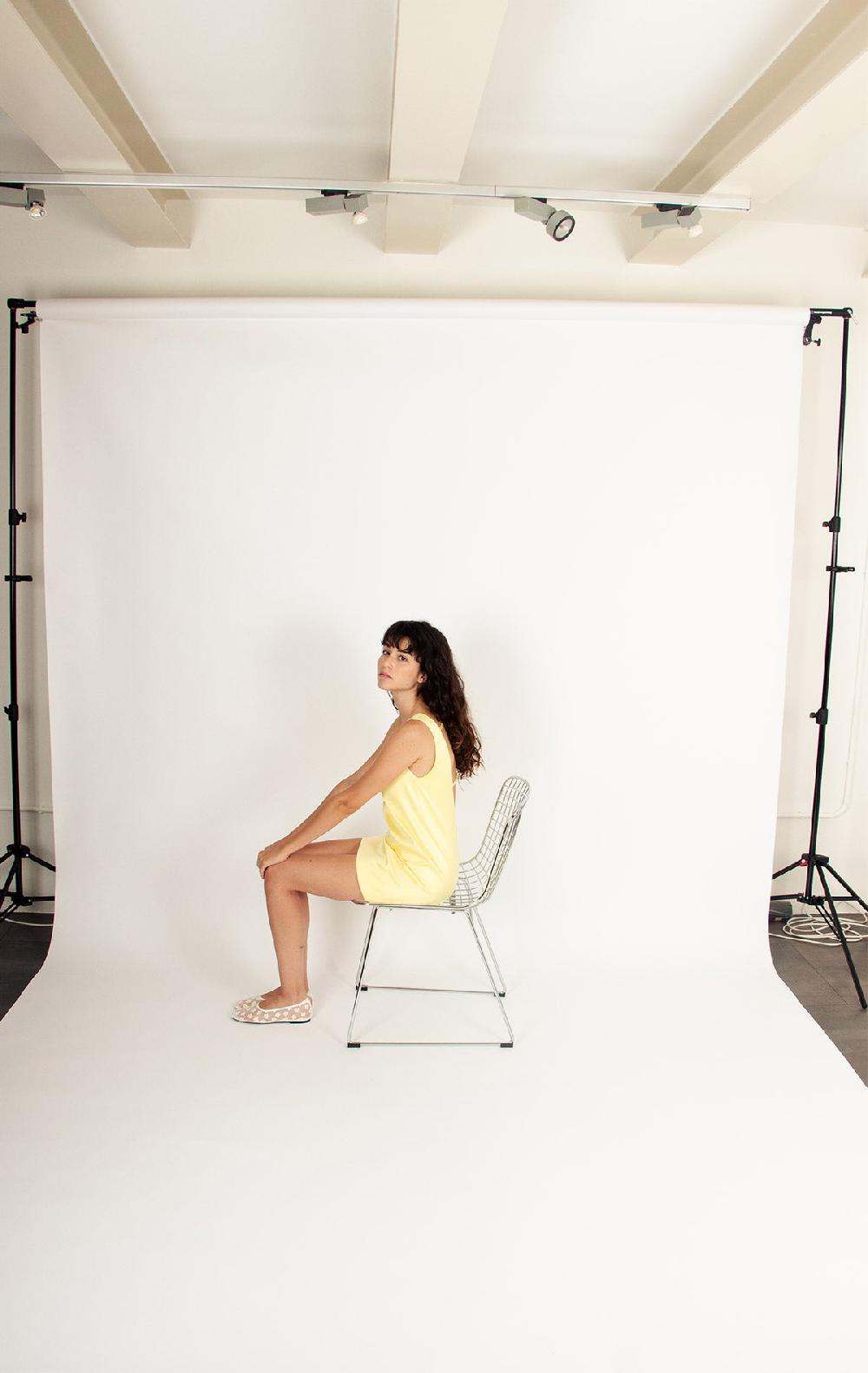Silvia Astore Emma Dress Butter Yellow