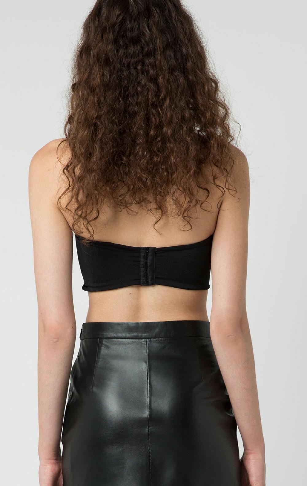 Silvia Astore Ginny Bra Black Lycra