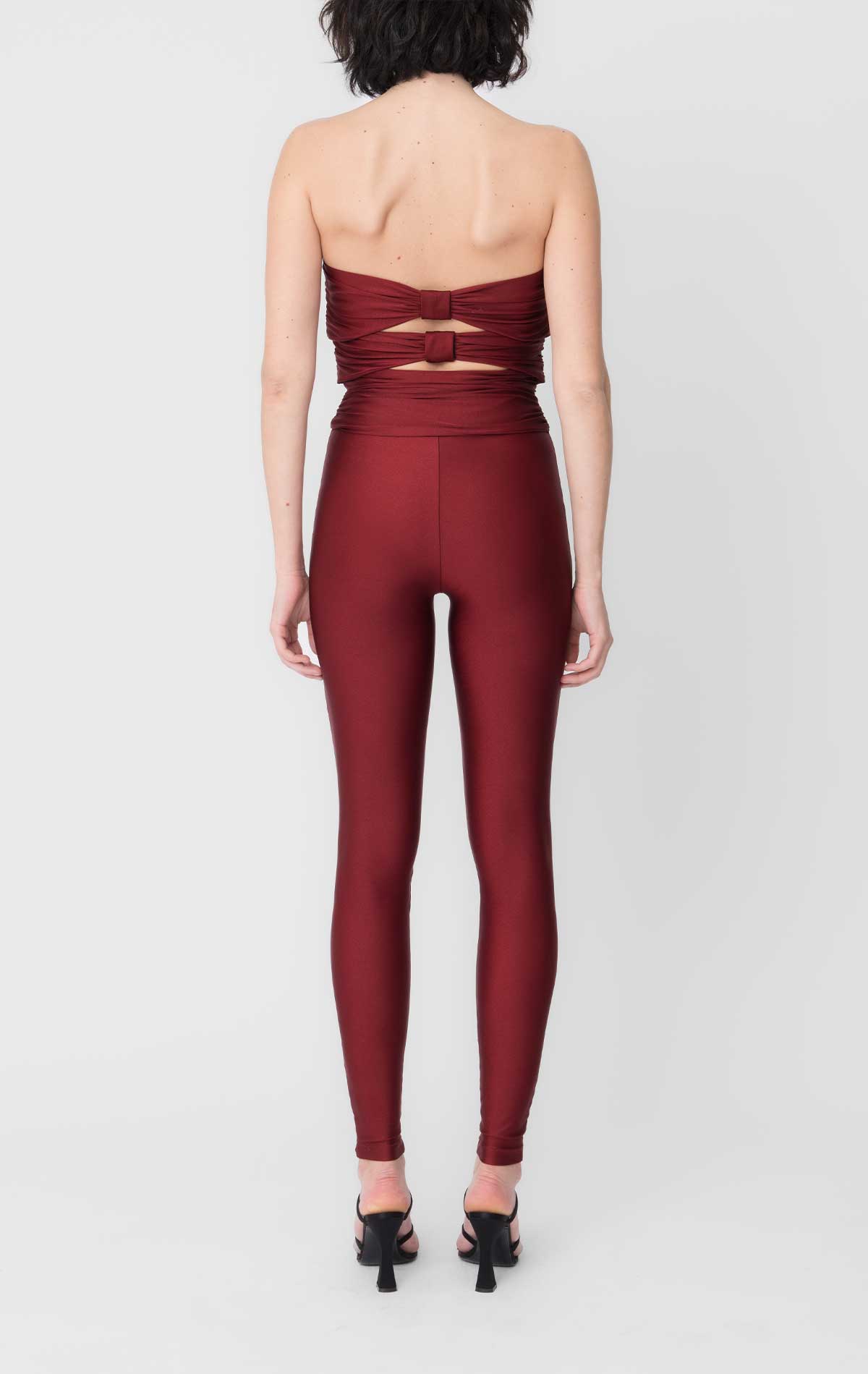 Silvia Astore Goa Jumpsuit Plum Lycra