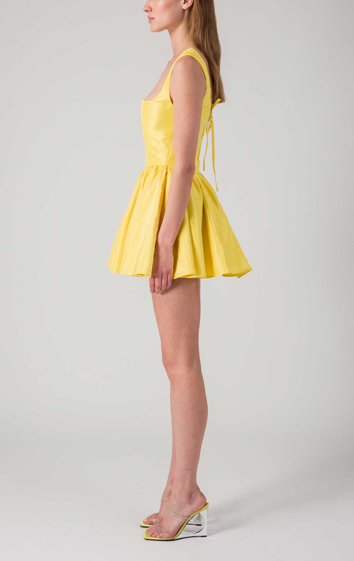 Silvia Astore Kandy Dress Banana Moire