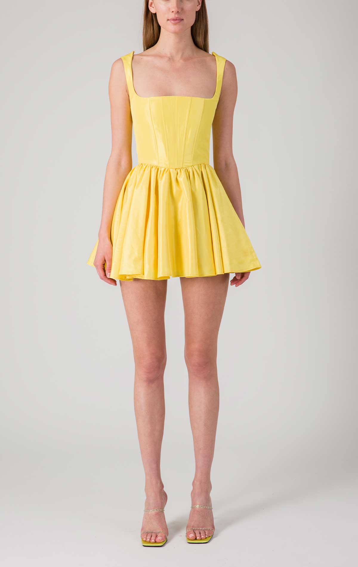 silvia astore Kandy Dress Banana Moire