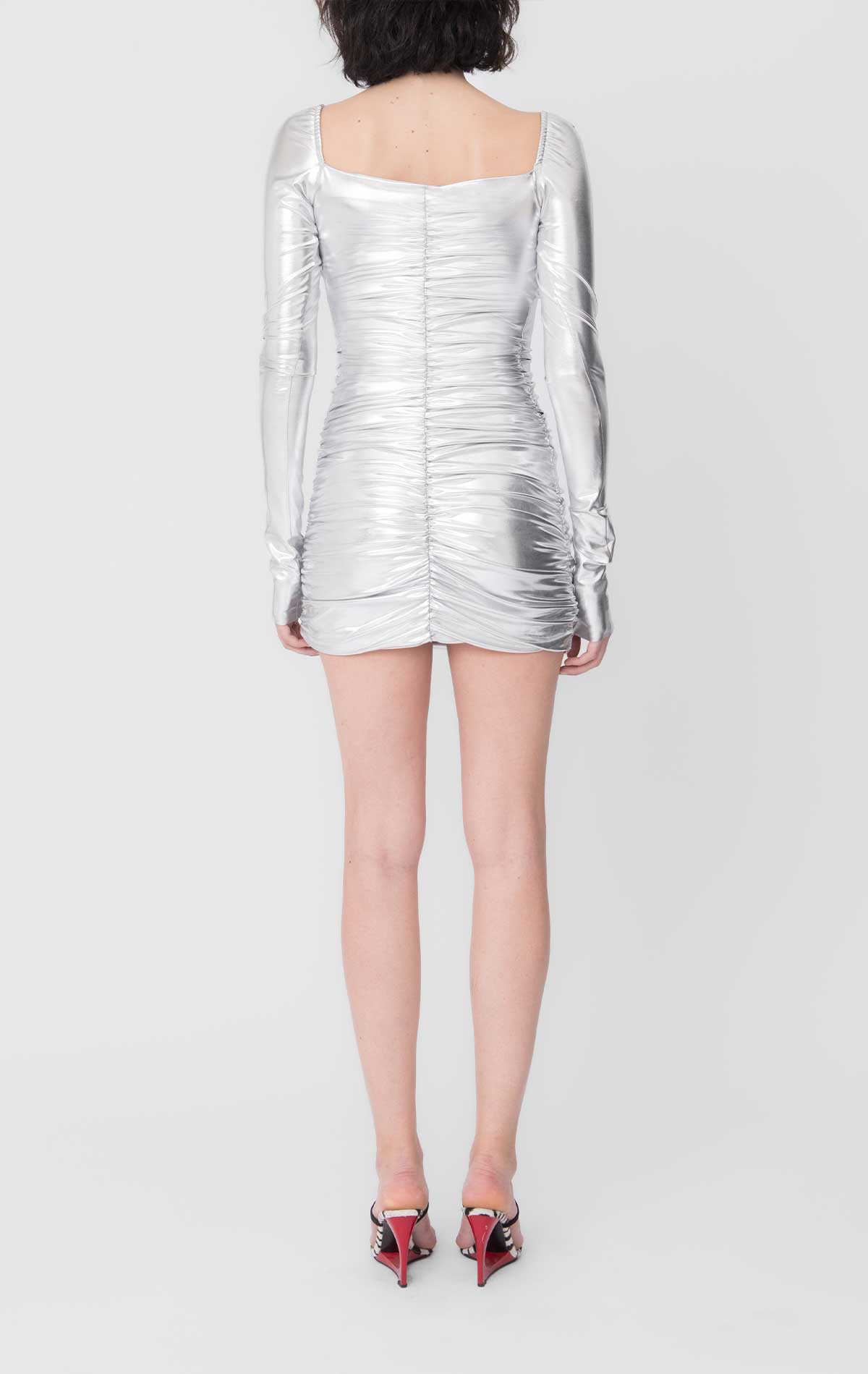 Silvia Astore Lucy Dress Metallic Lycra