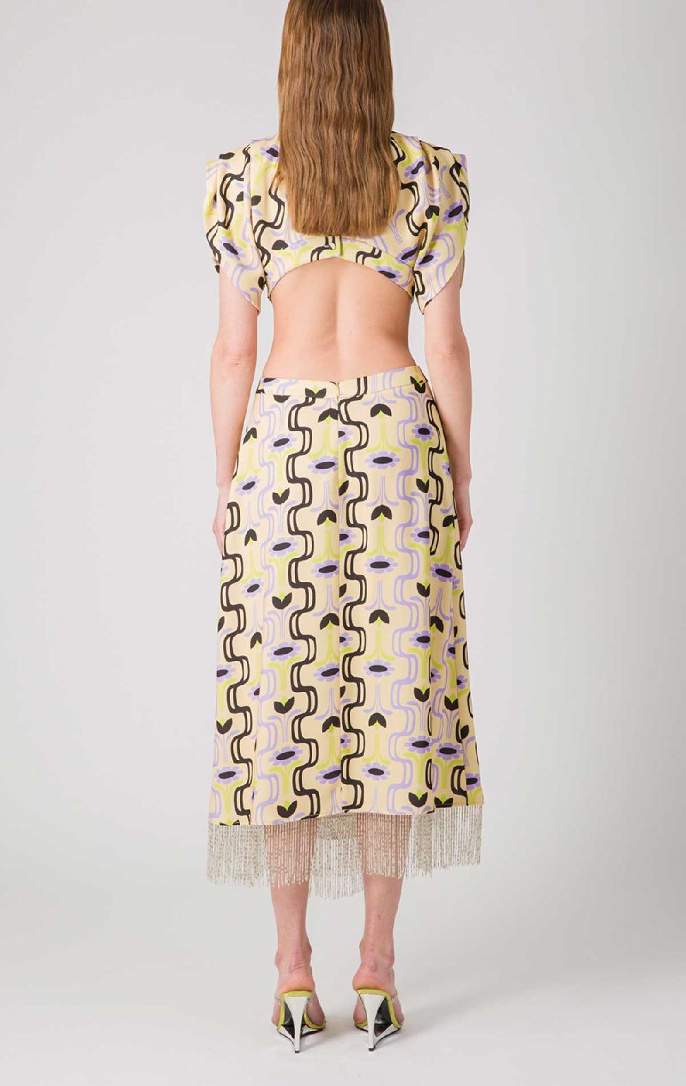 Silvia Astore Raquel Dress Butter Crepe Cady