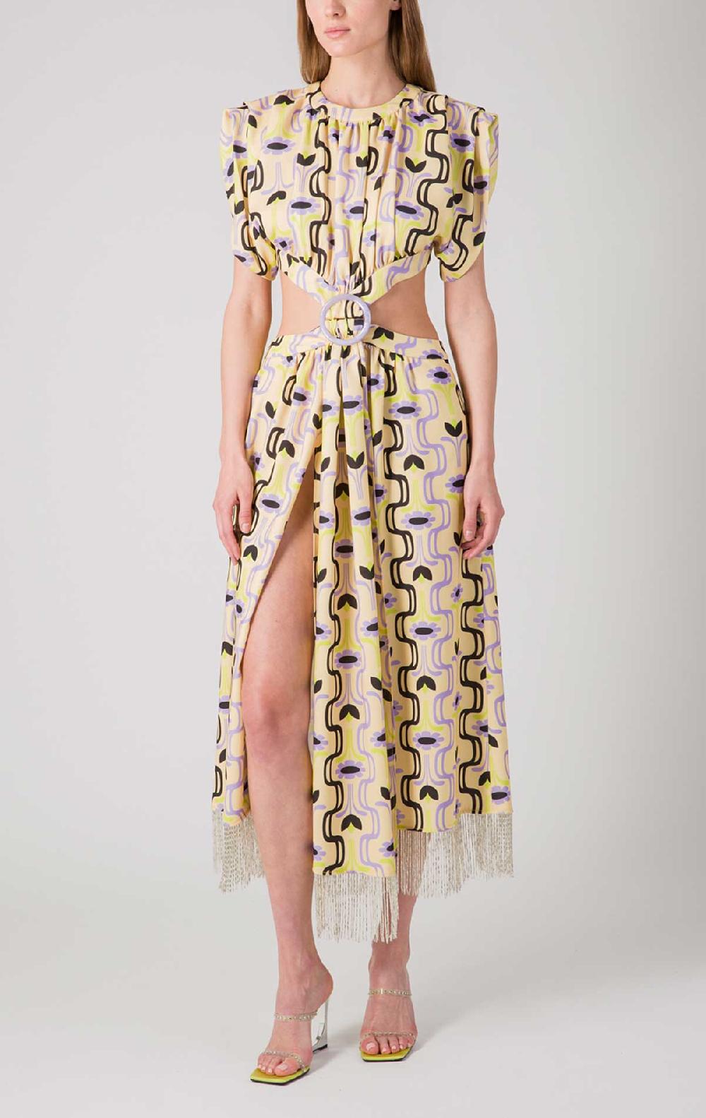 silvia astore Raquel Dress Butter Crepe Cady