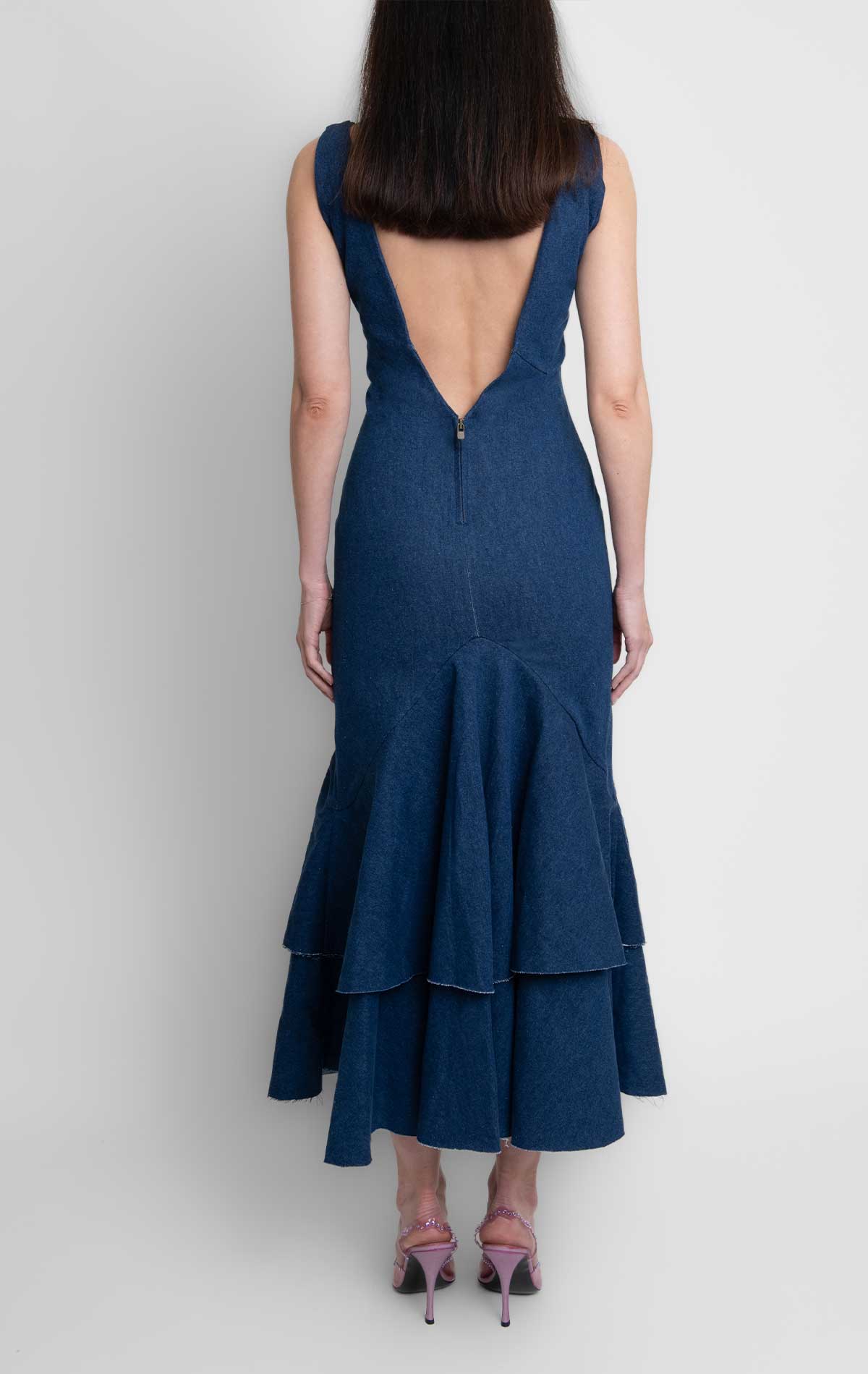 Silvia Astore Rosie Dress Denim