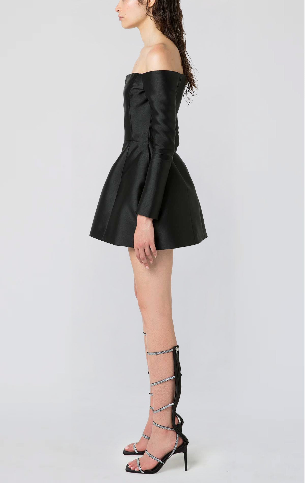 Silvia Astore Silvi Dress Black Mikado