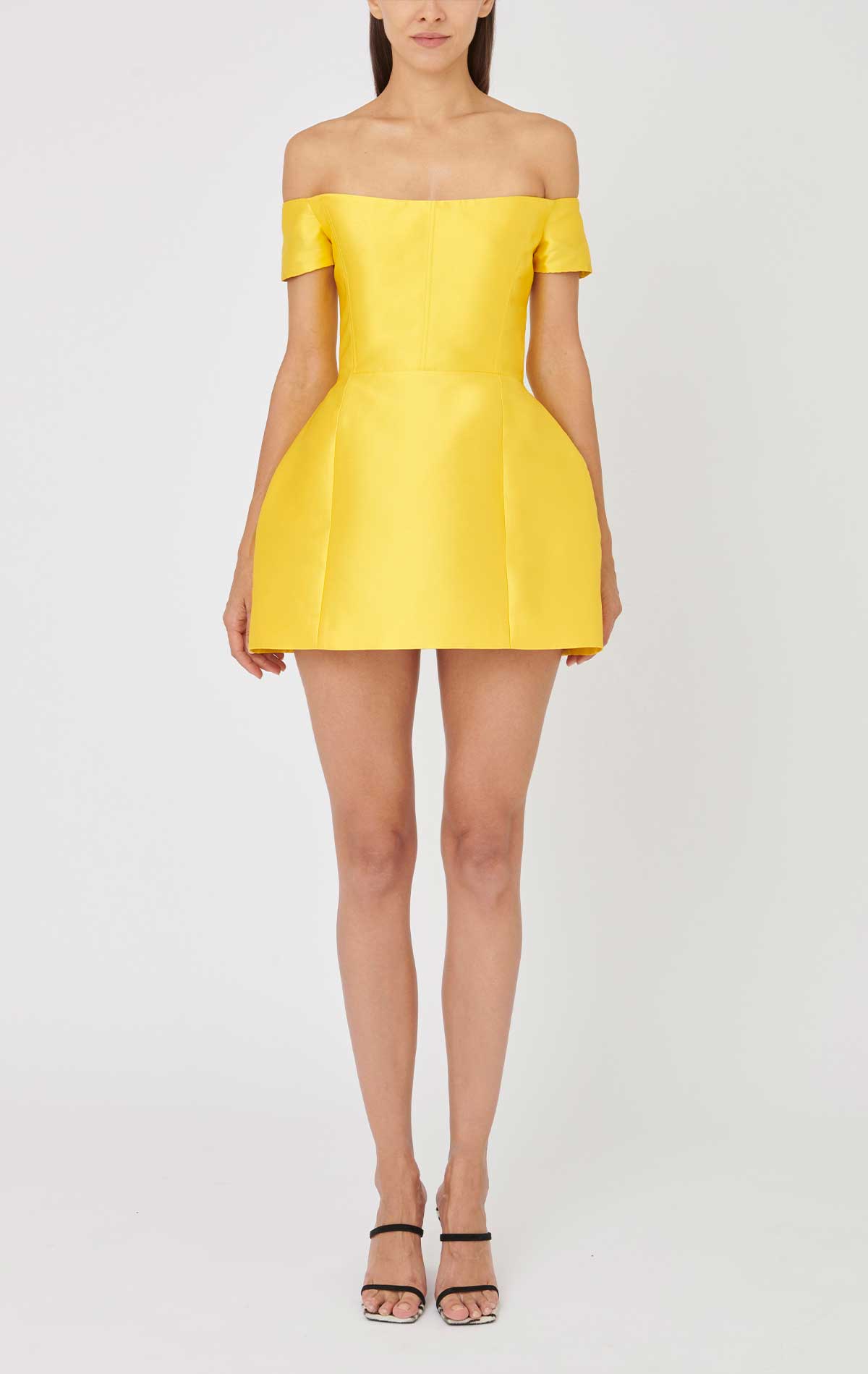 silvia astore Silvi Dress Short Sleeve Sun Mikado