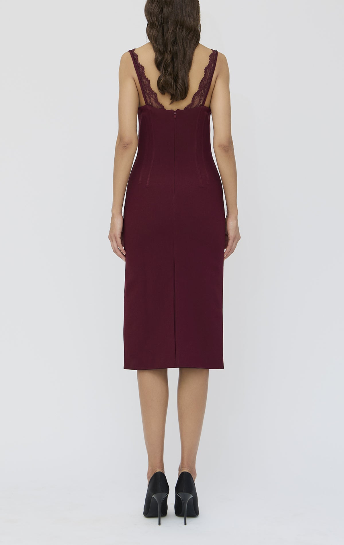 Silvia Astore Zelda Dress Burgundy