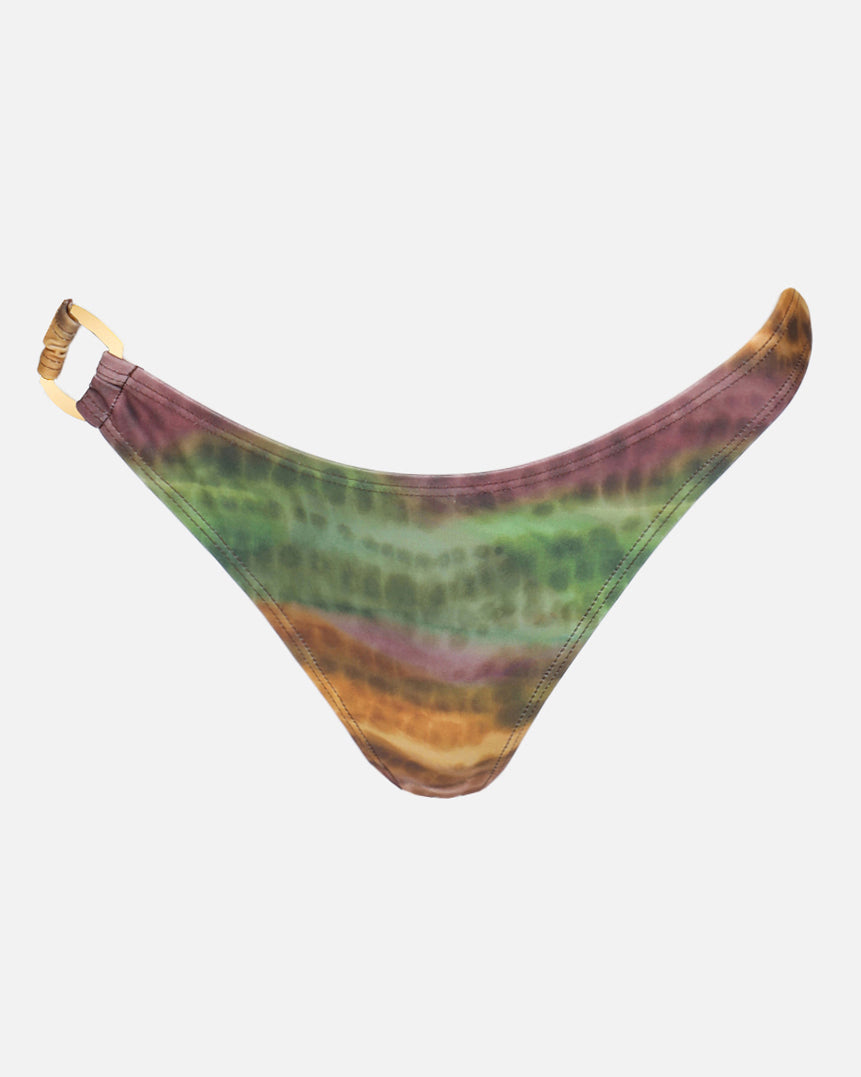 Simmi Animal Print Trim Detail Bikini Bottoms