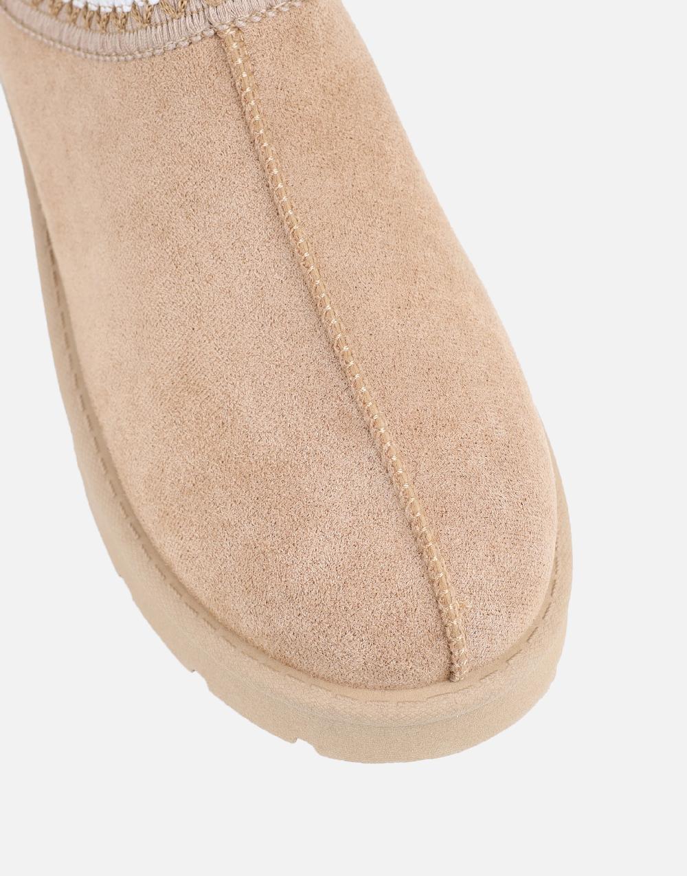 Simmi Beige Slippers