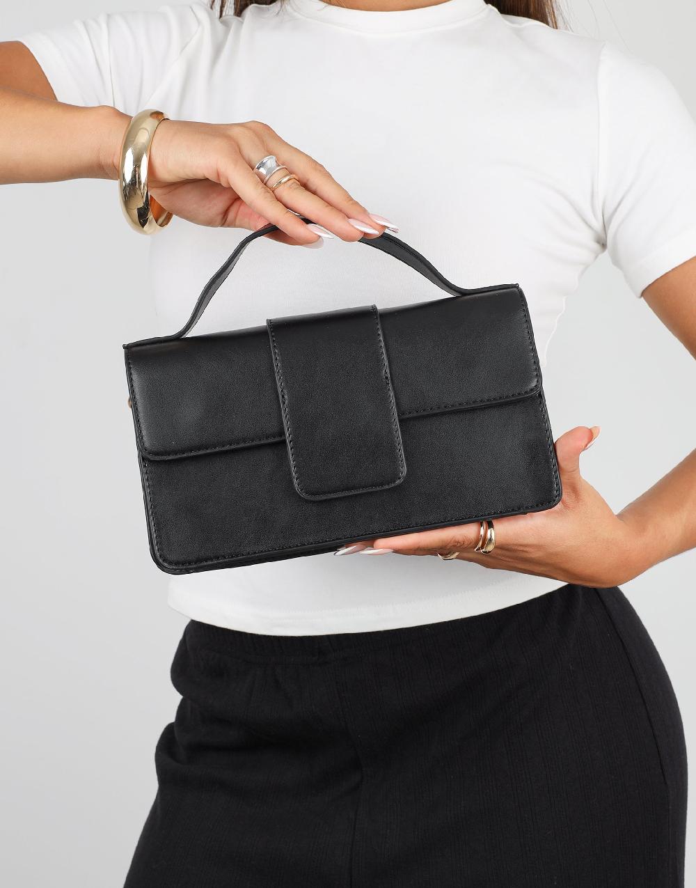 Simmi Black Cross Body Bag