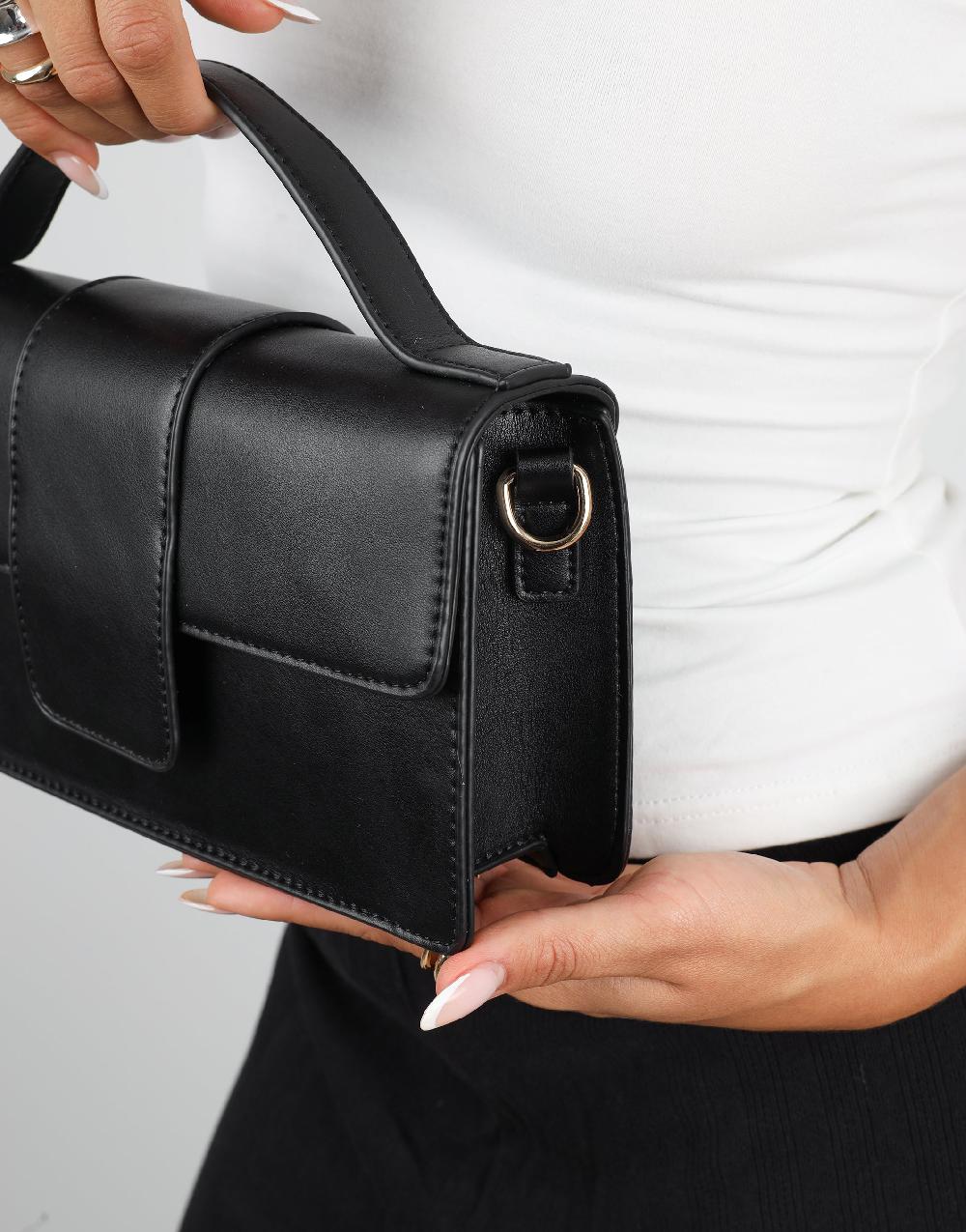 Simmi Black Cross Body Bag