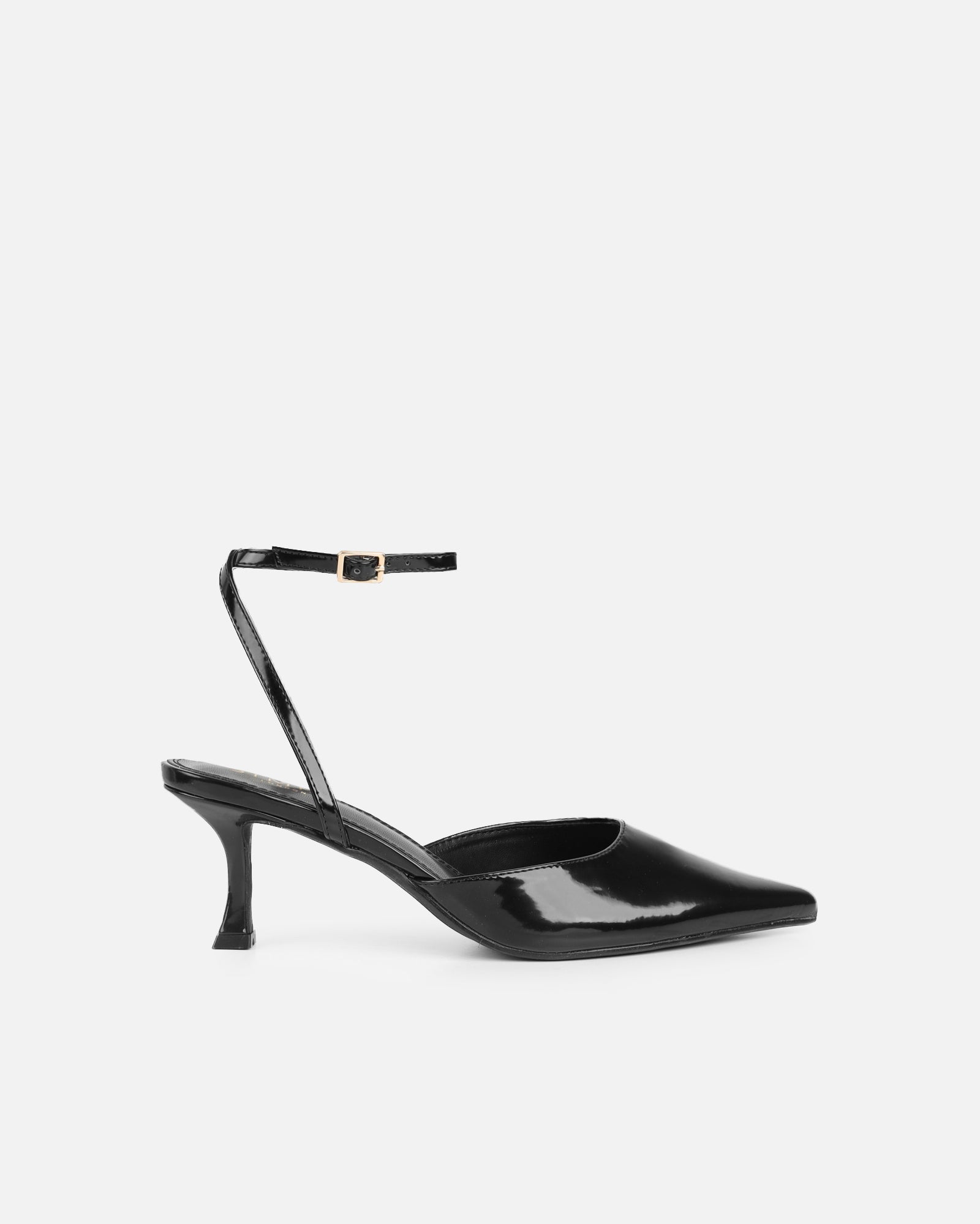 Simmi Black Kitten Heels