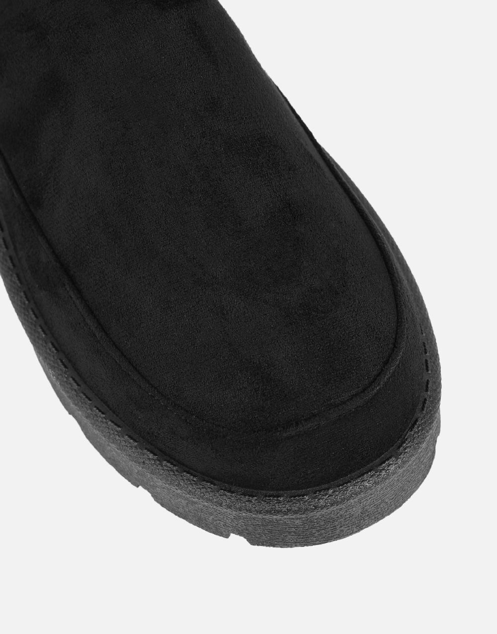 Simmi Black Slippers