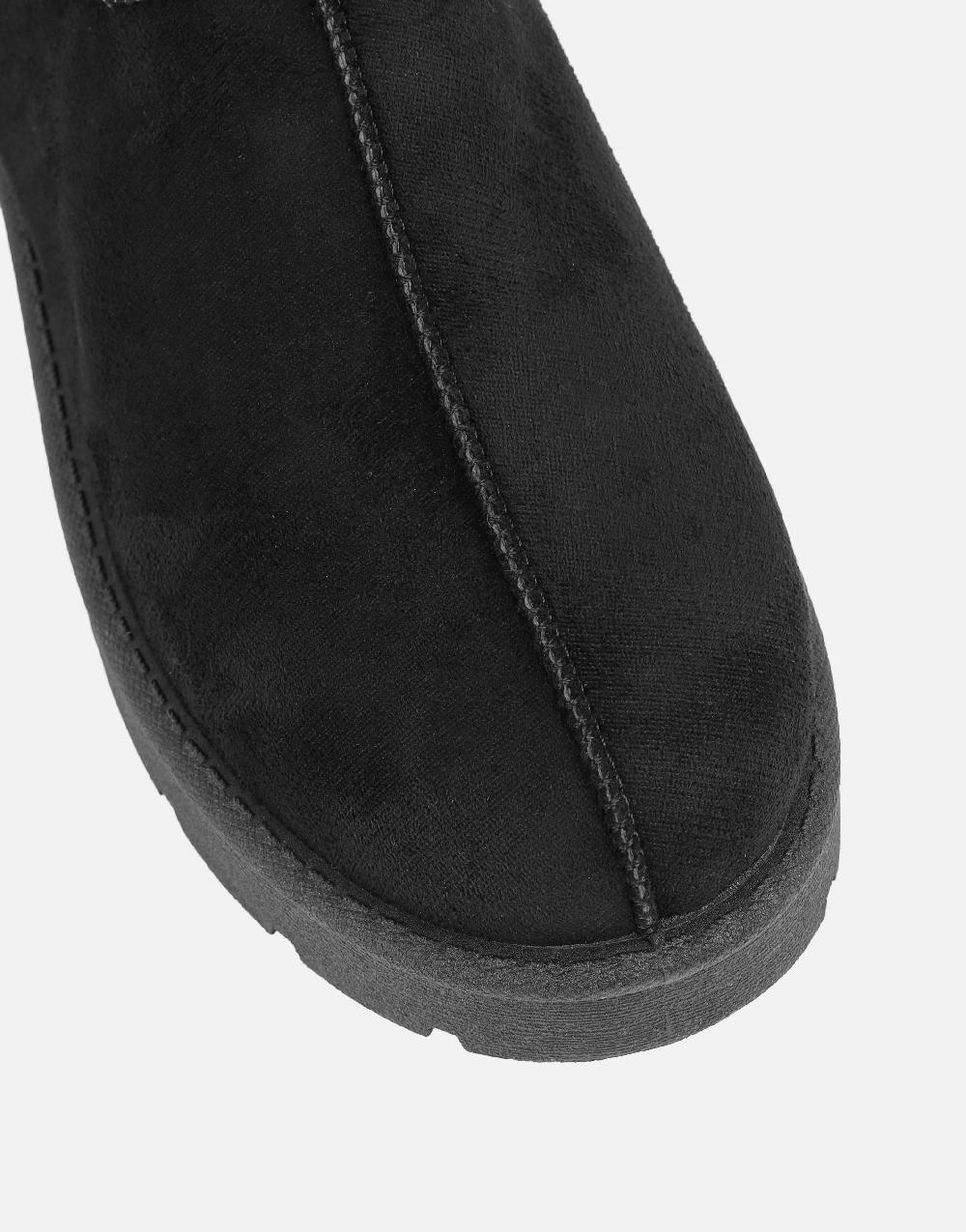 Simmi Black Slippers