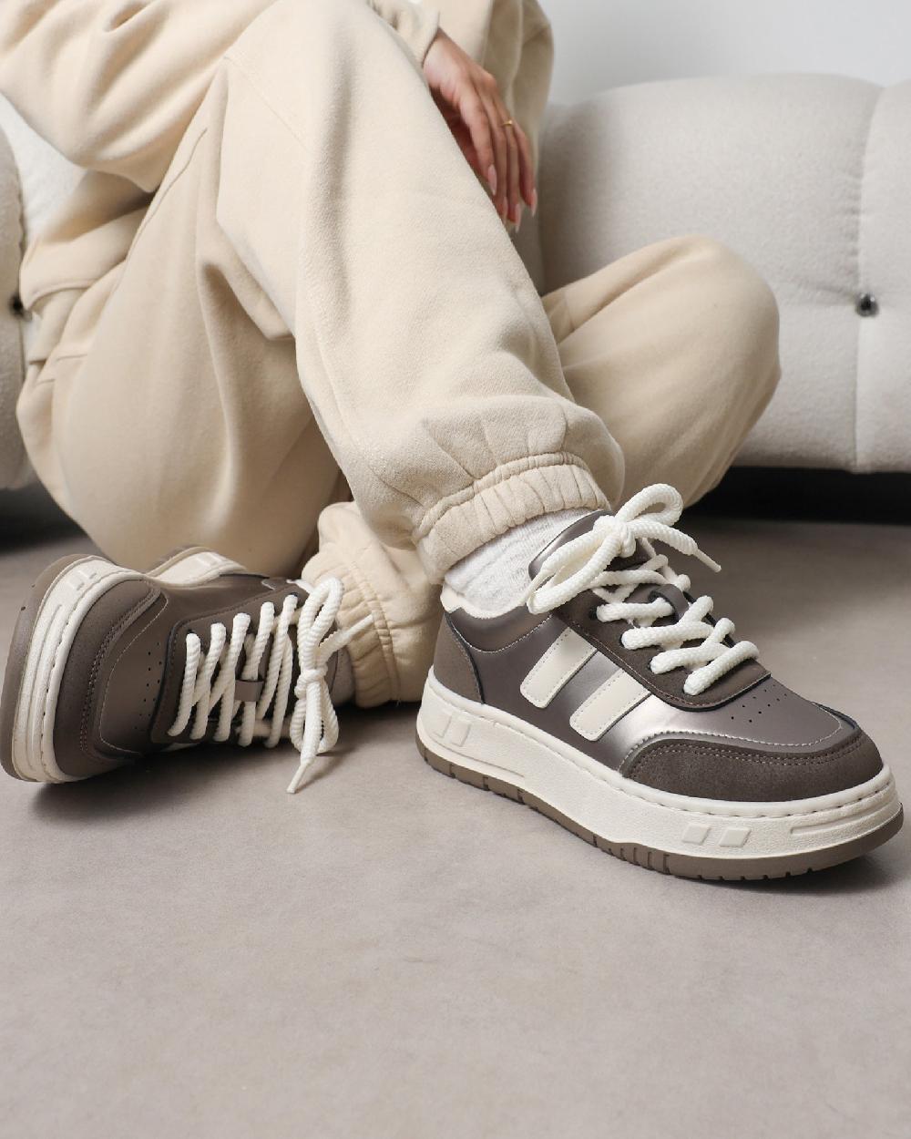 simmi Bronze Trainers