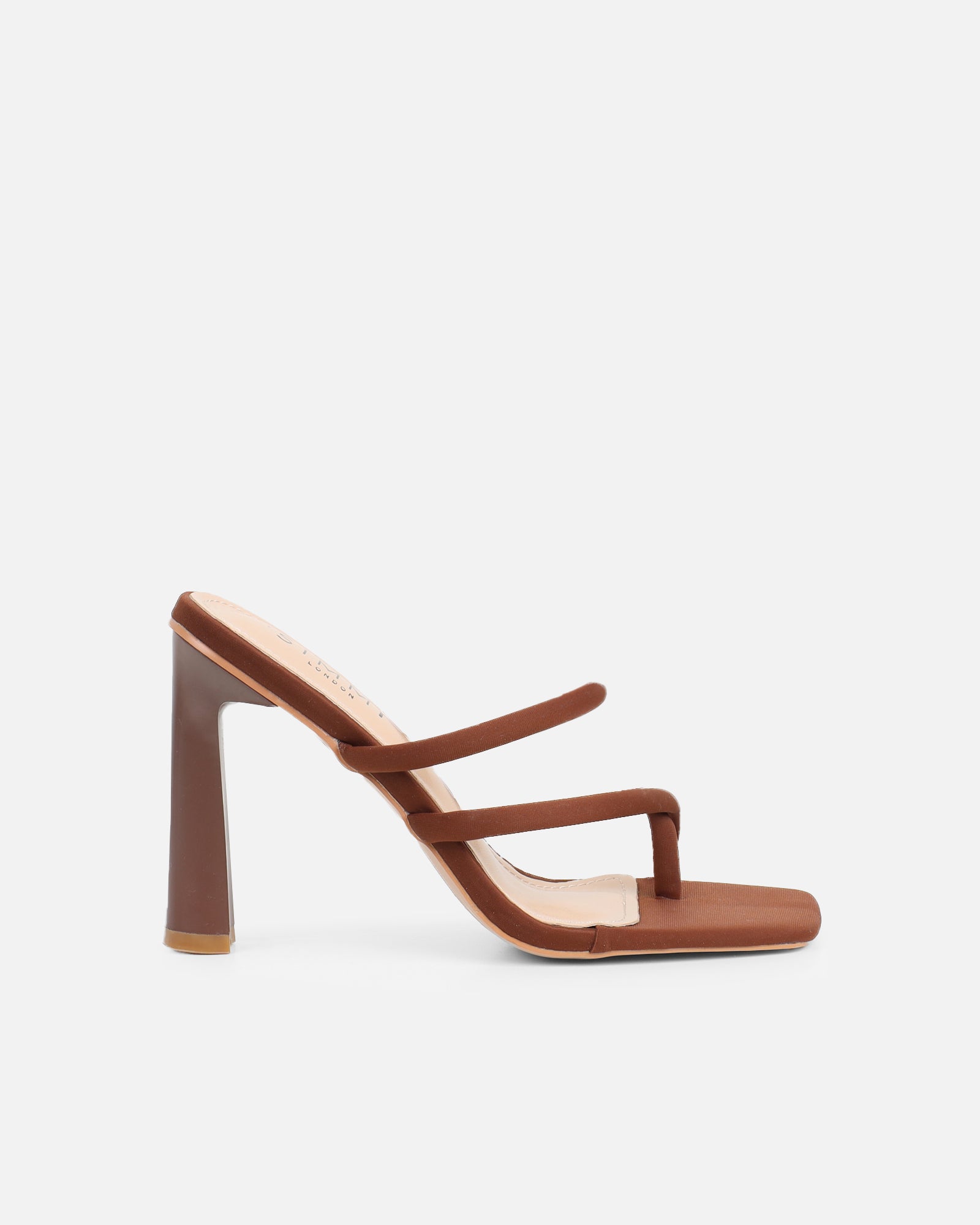 Simmi Brown Lycra Mules