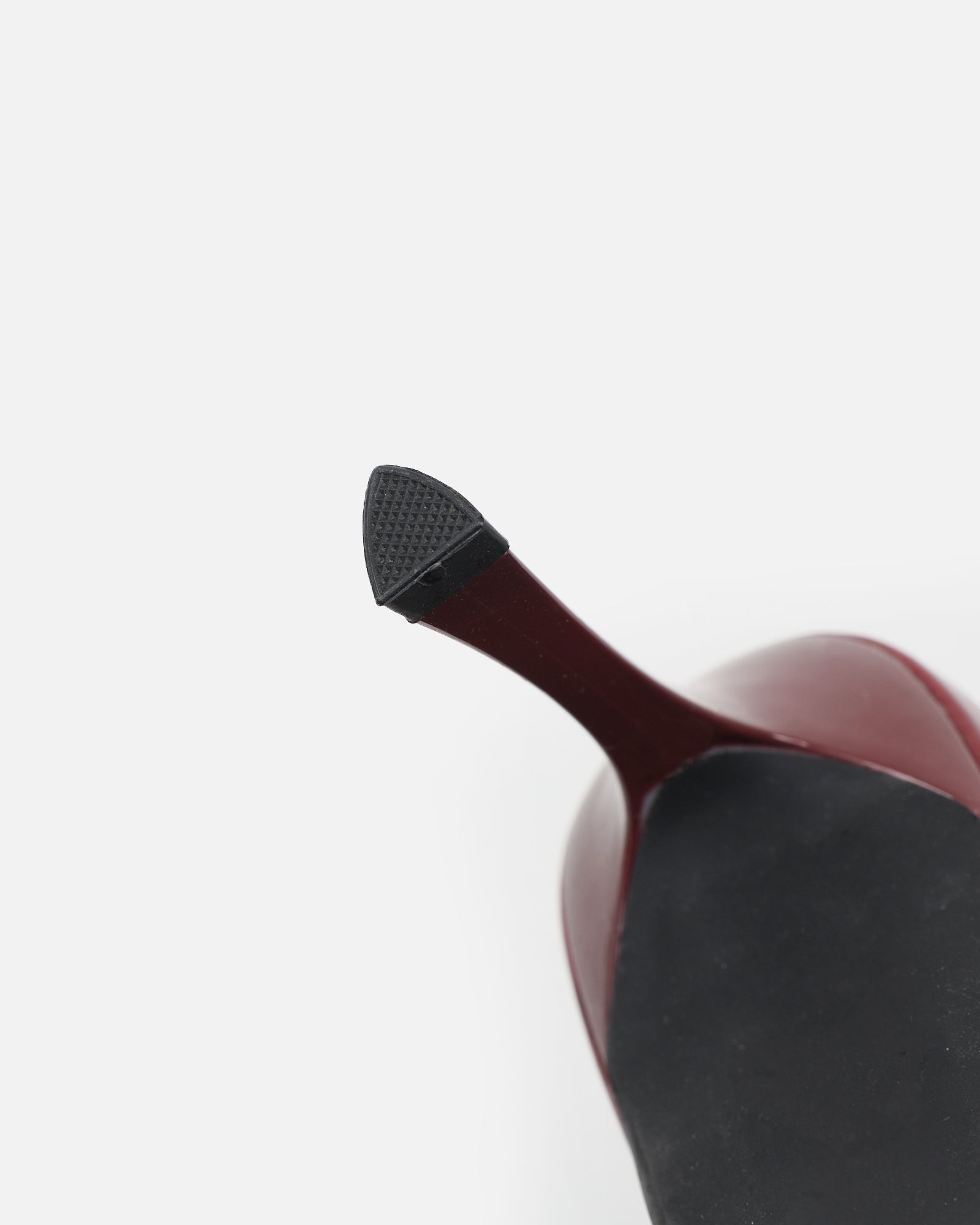 Simmi Burgundy Box Slingback Court Shoes