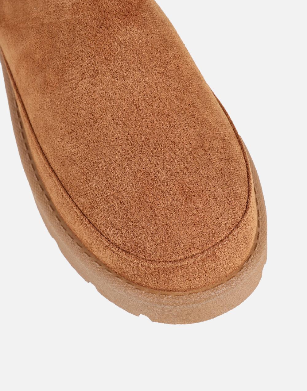 Simmi Chestnut Slippers