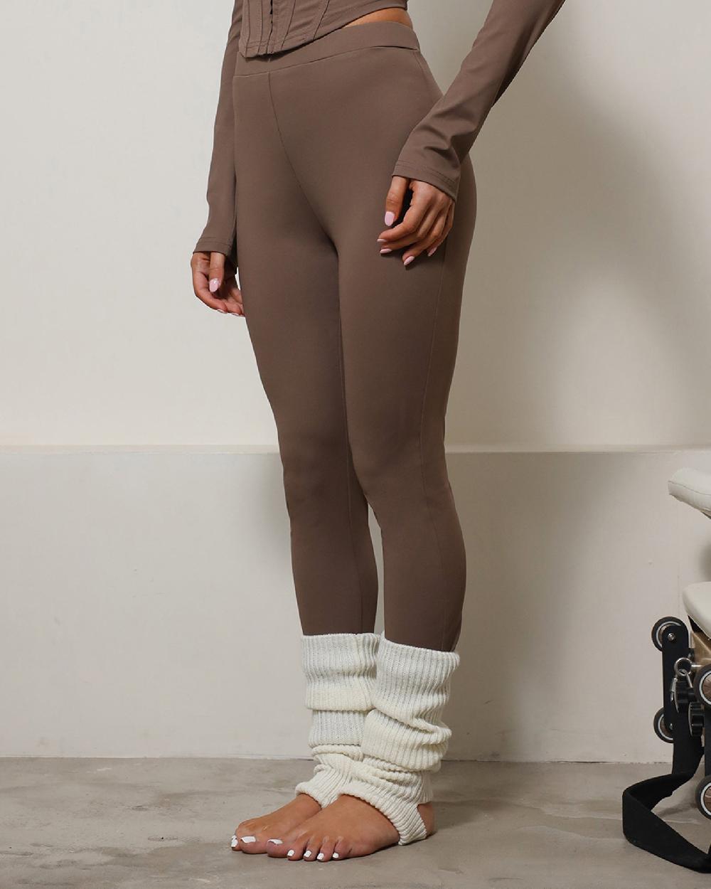 Simmi Chocolate Sculpt Leggings