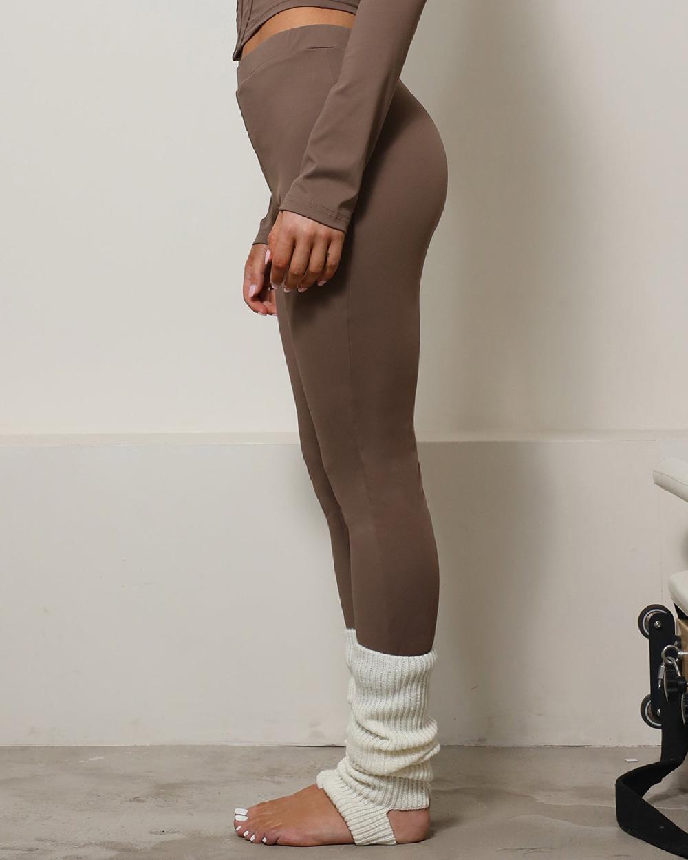 Simmi Chocolate Sculpt Leggings