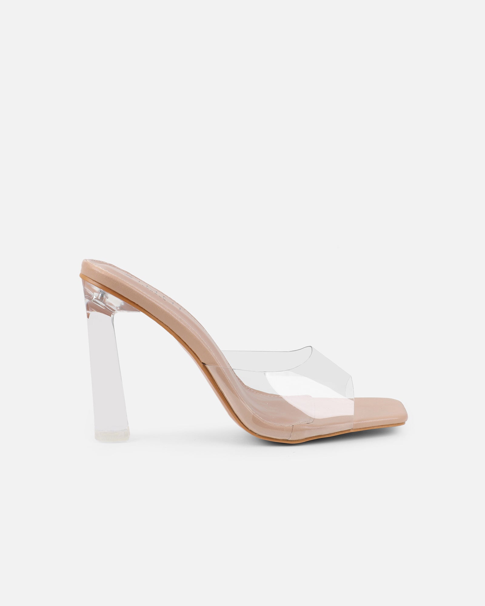 Simmi Clear Nude Mules