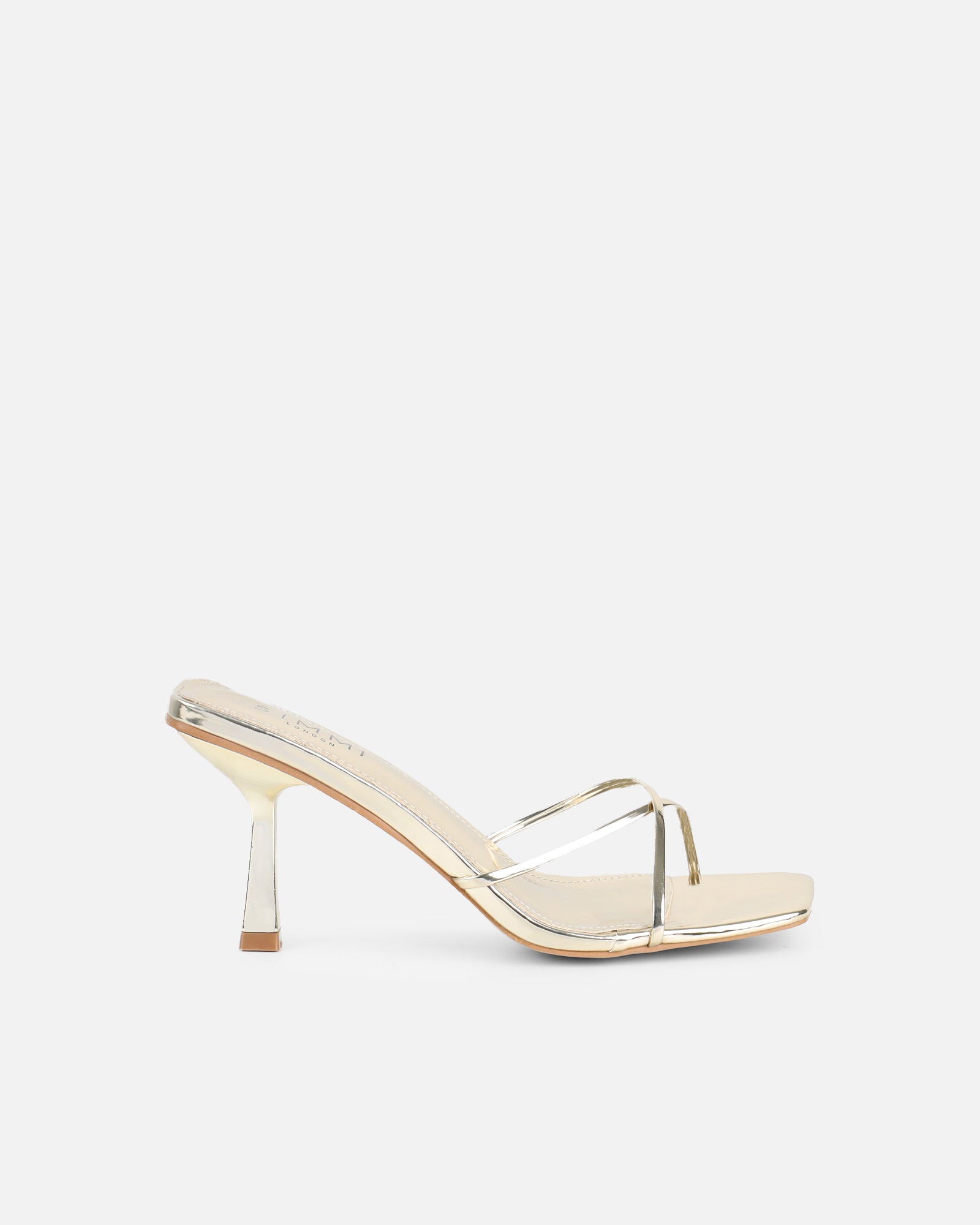 Simmi Gold Mirror Mules