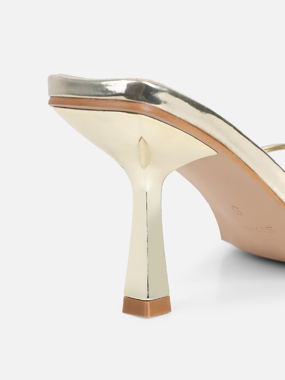 Simmi Gold Mirror Mules