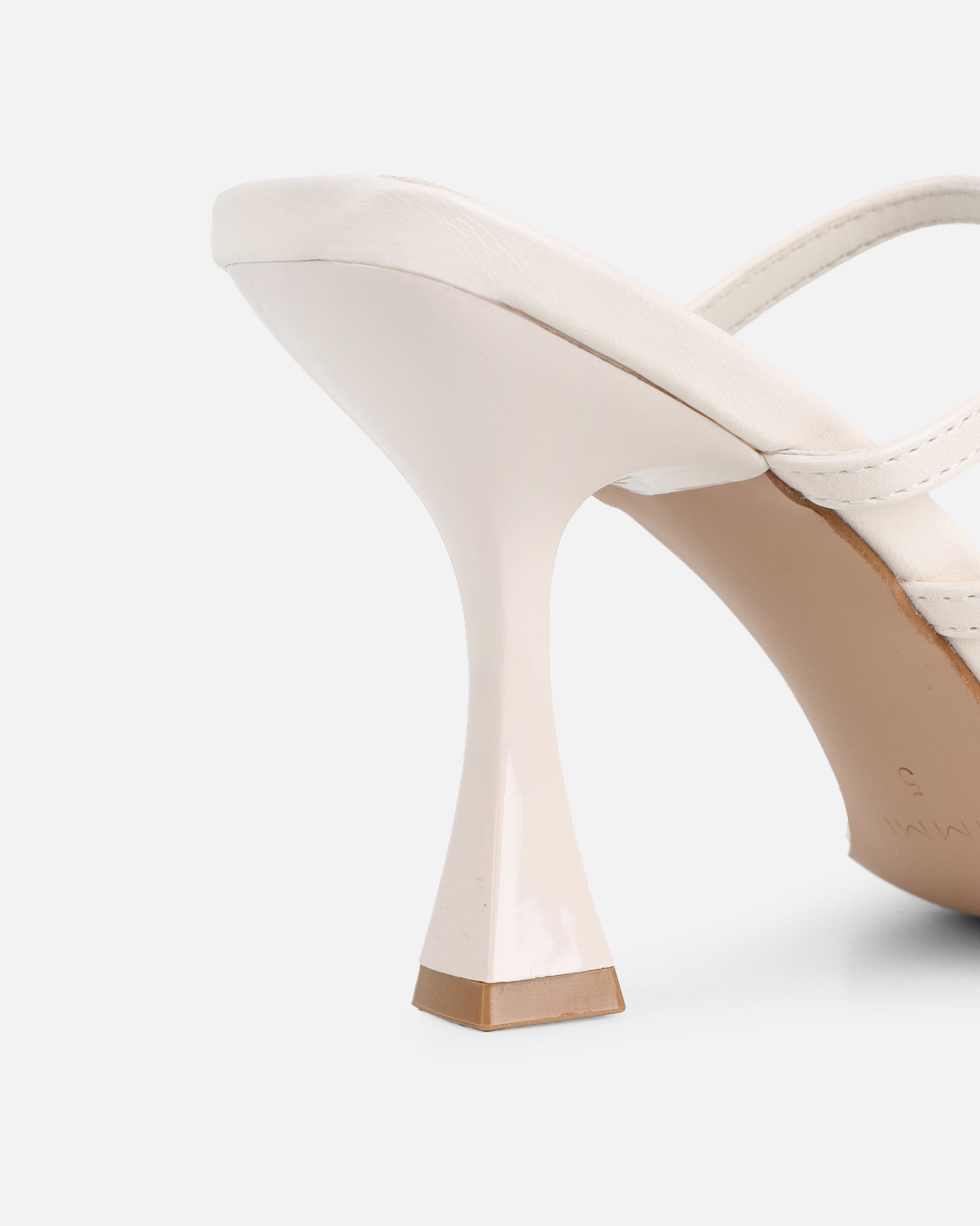 Simmi Ivory Strappy Mules