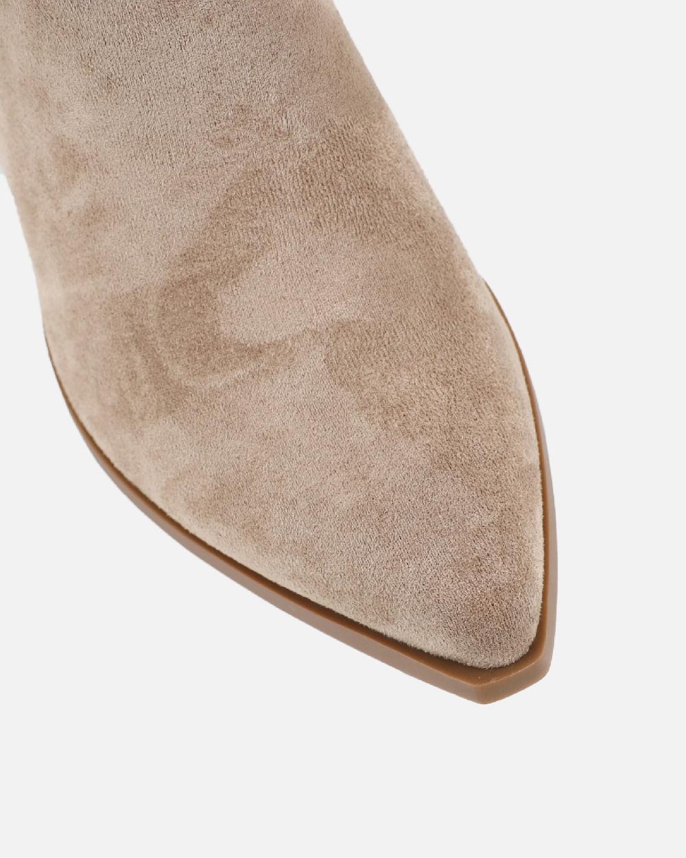 Simmi Khaki Western Cowboy Boots