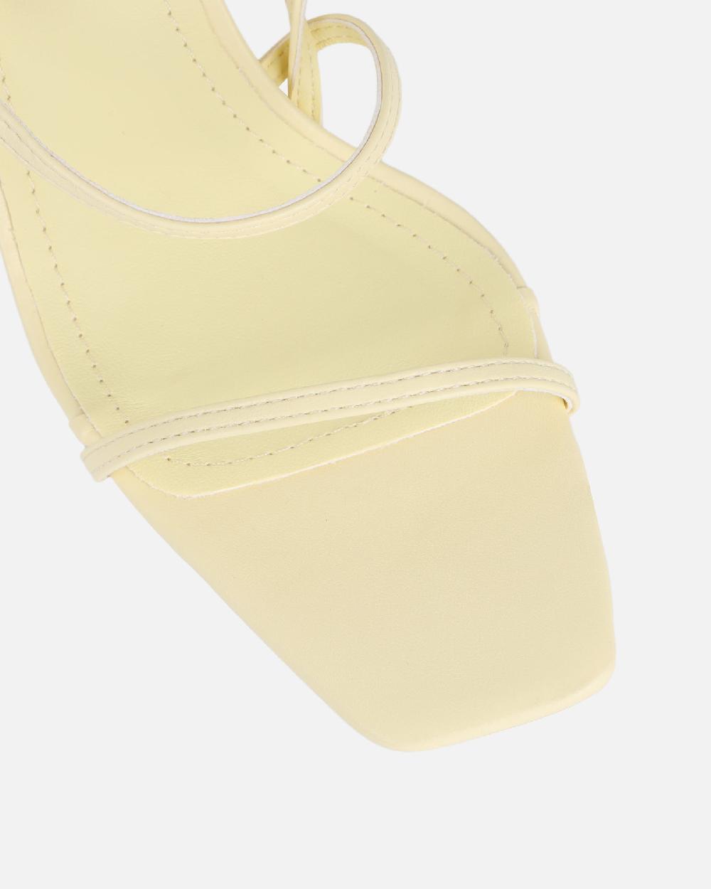 Simmi Lemon Heeled Sandals