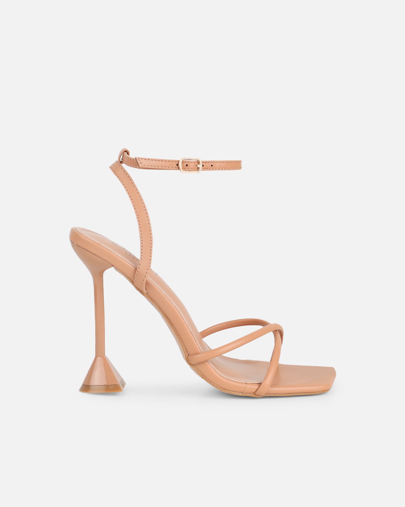 Simmi Nude Heeled Sandals
