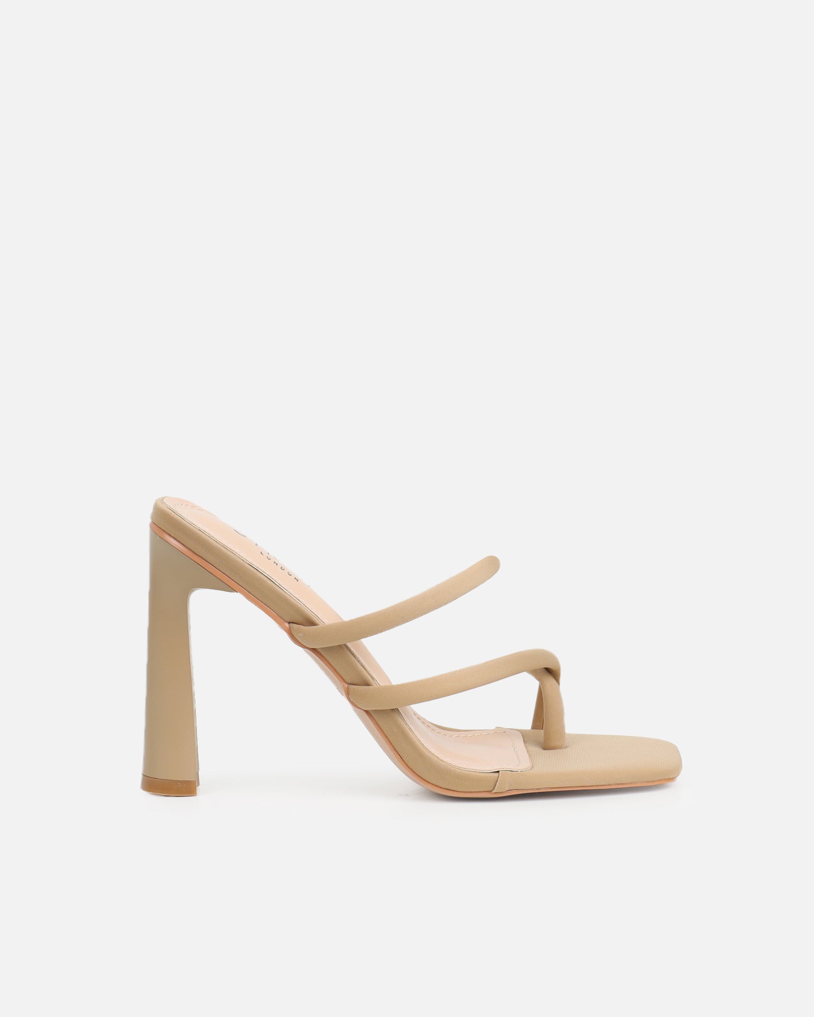 Simmi Nude Lycra Mules