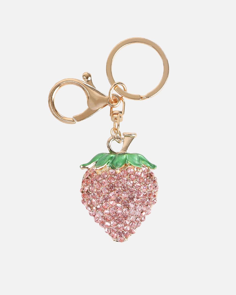 Simmi Pink Strawberry Charm