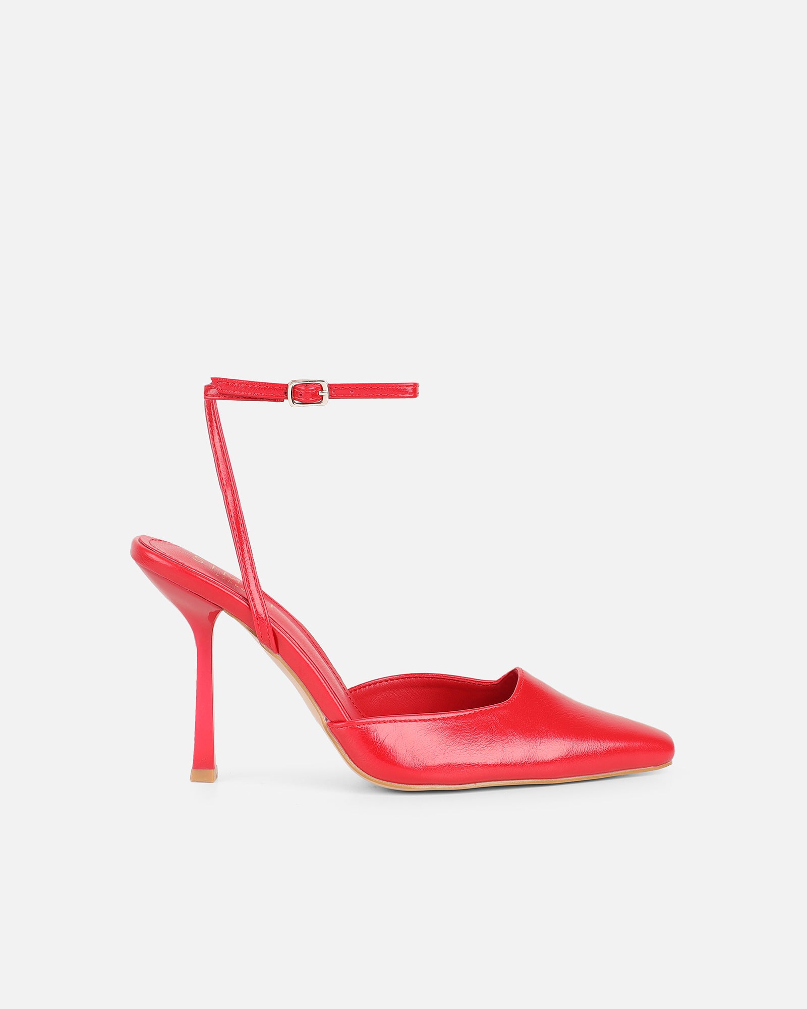 Simmi Red Court Shoes