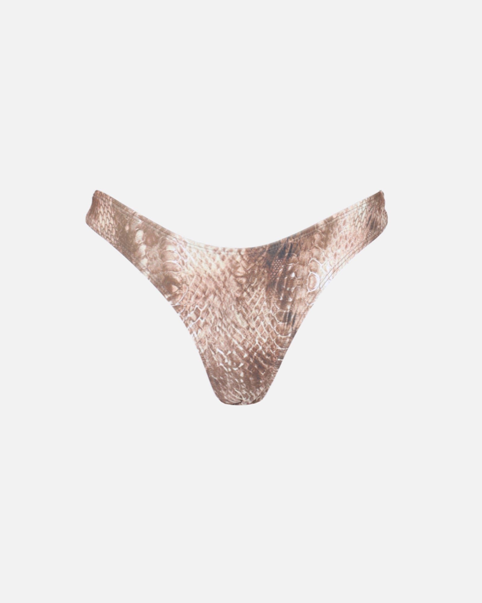 Simmi Serpent Print Bikini Bottoms