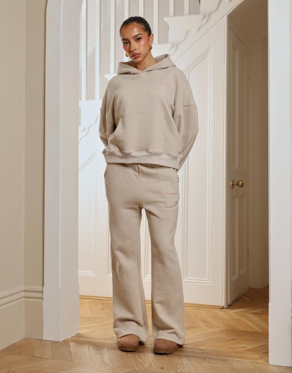 simmi Simmi Studios Bubble Print Joggers In Beige