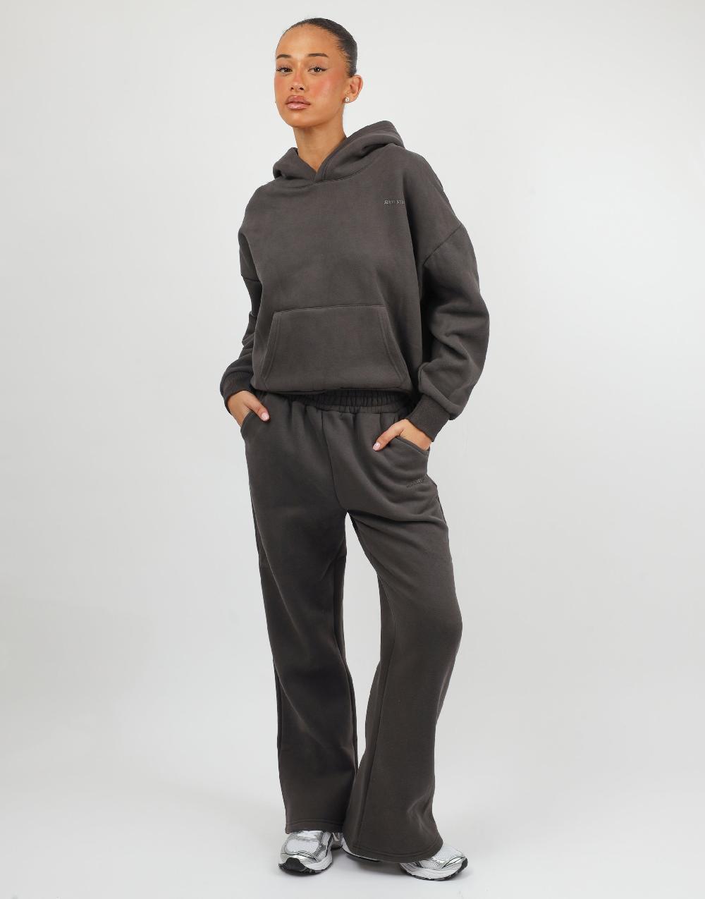 Simmi Simmi Studios Essentials Hoodie In Dark Grey