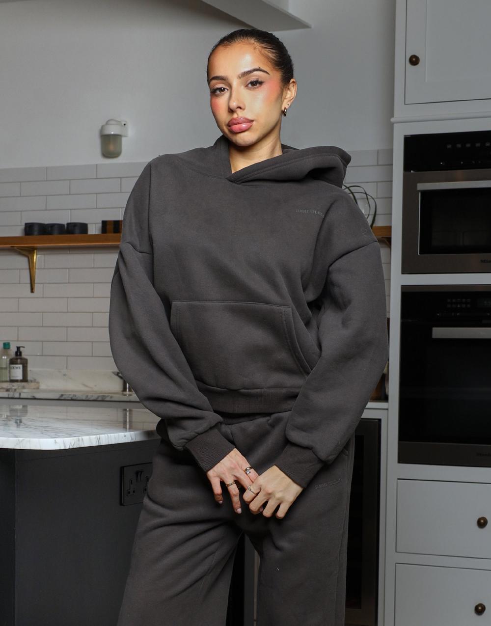 simmi Simmi Studios Essentials Hoodie in Dark Grey