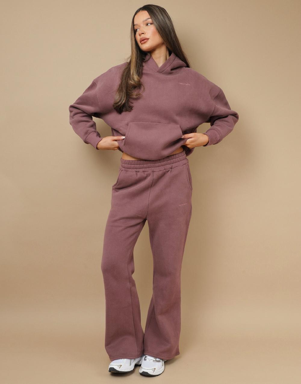 Simmi Simmi Studios Essentials Hoodie In Mauve