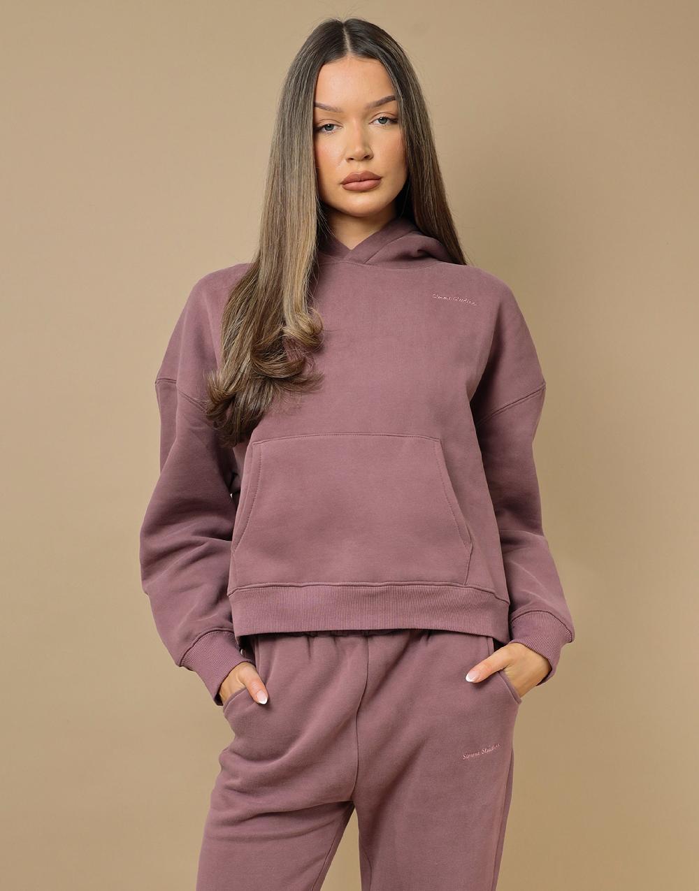 simmi Simmi Studios Essentials Hoodie in Mauve