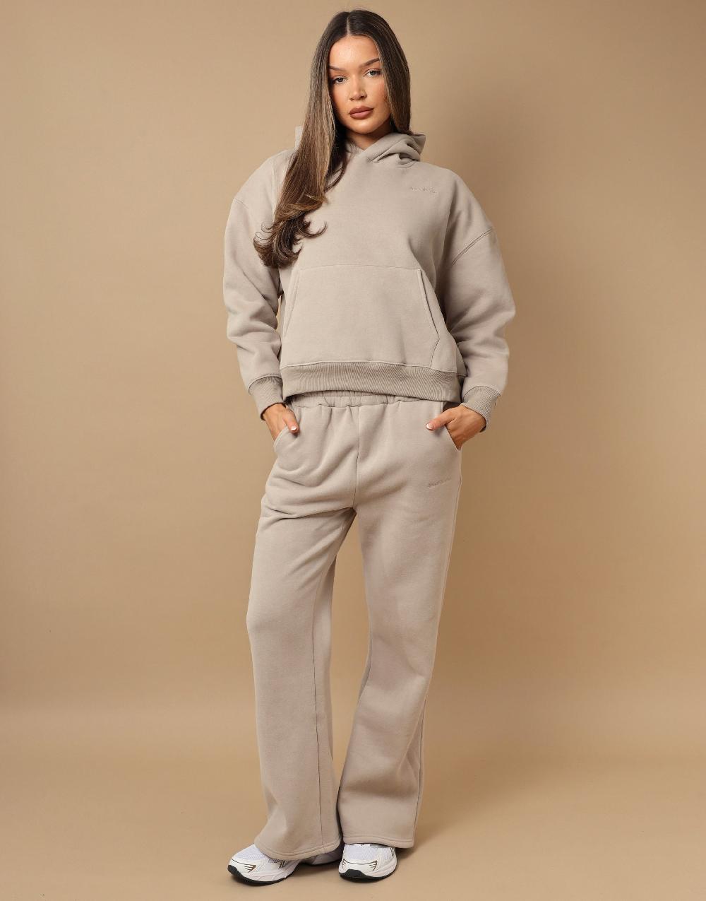 Simmi Simmi Studios Essentials Hoodie In Stone